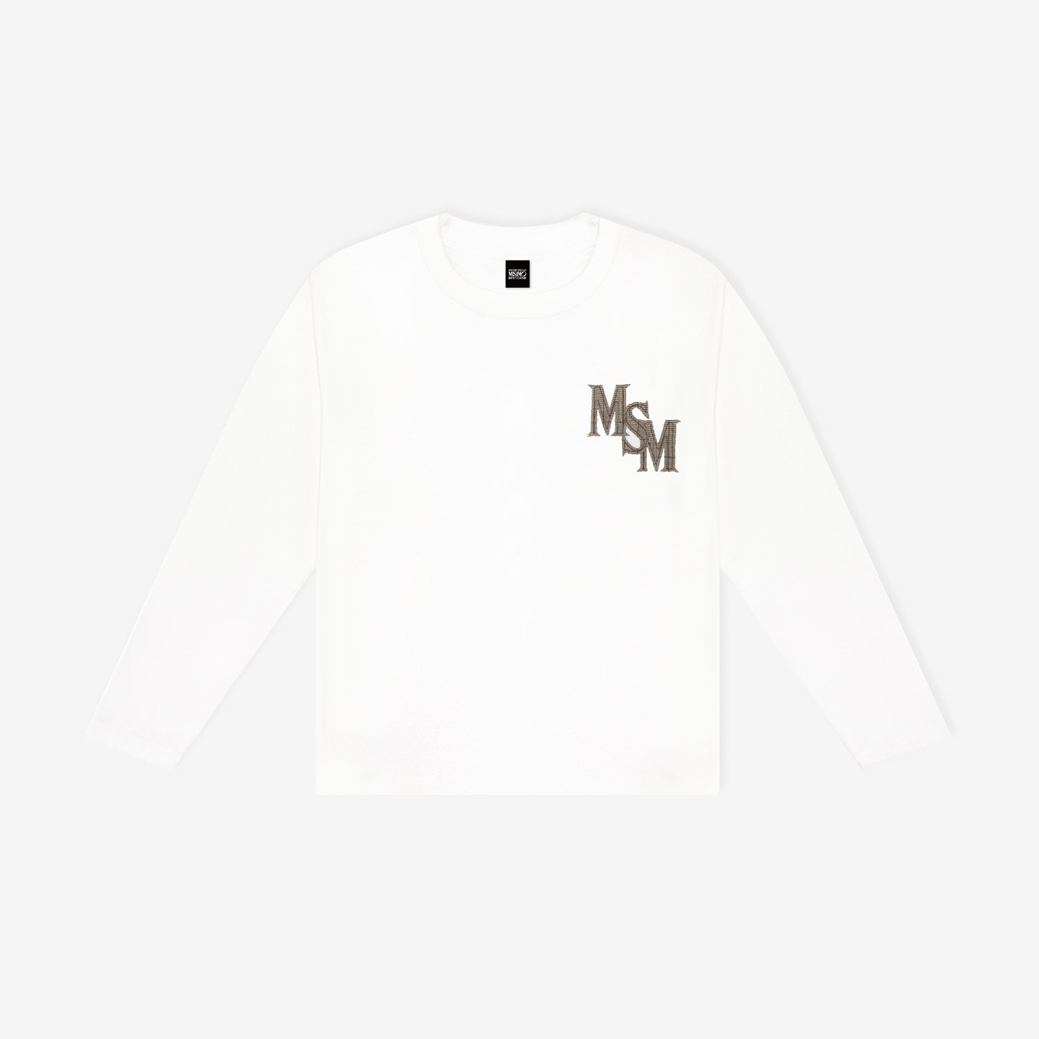 LONG SLEEVE T-SHIRT / WHITE【XL】/ MISAMO『HAUTE COUTURE