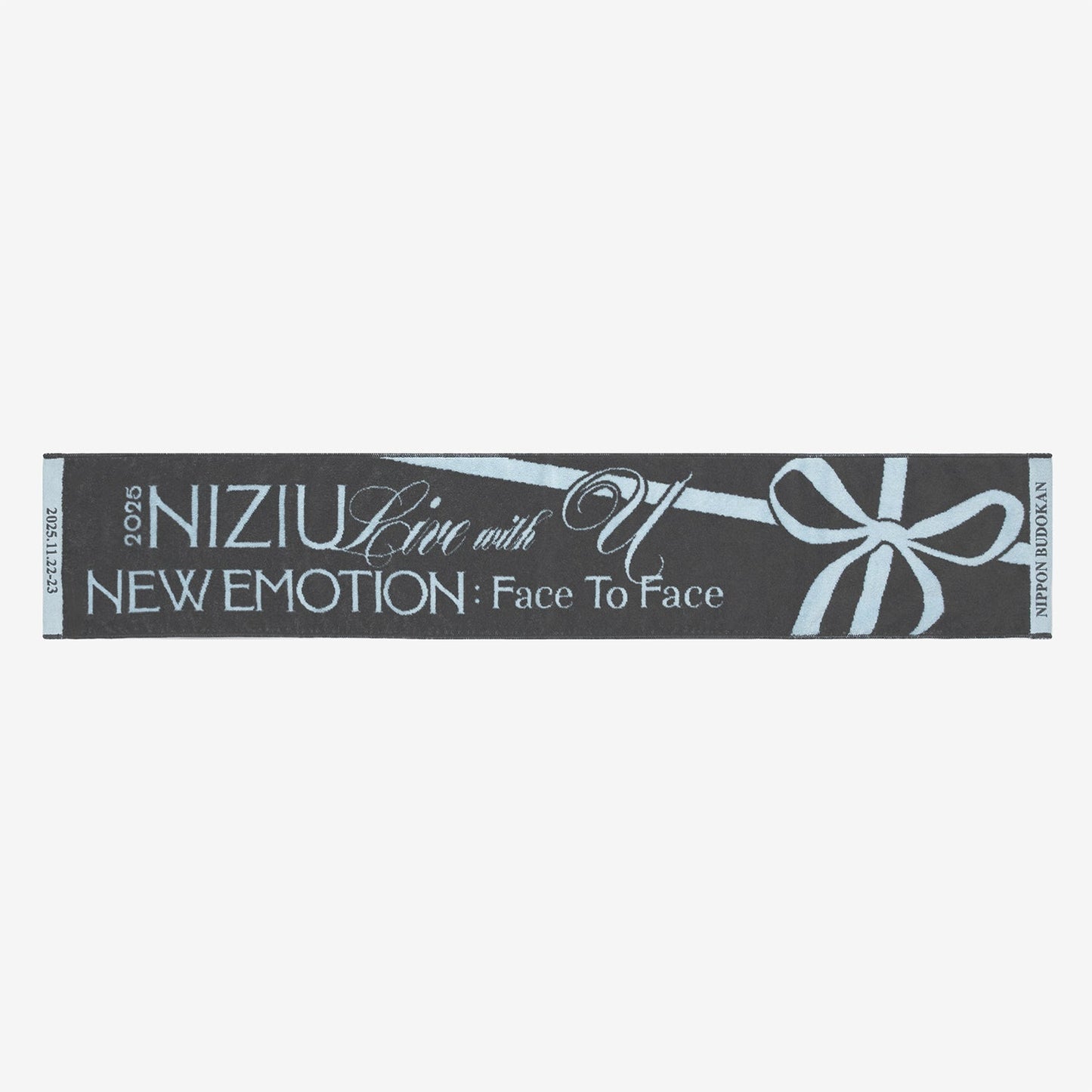 MUFFLER TOWEL【NIPPON BUDOKAN】/ NiziU『Live with U 2025 "NEW EMOTION : Face To Face"』