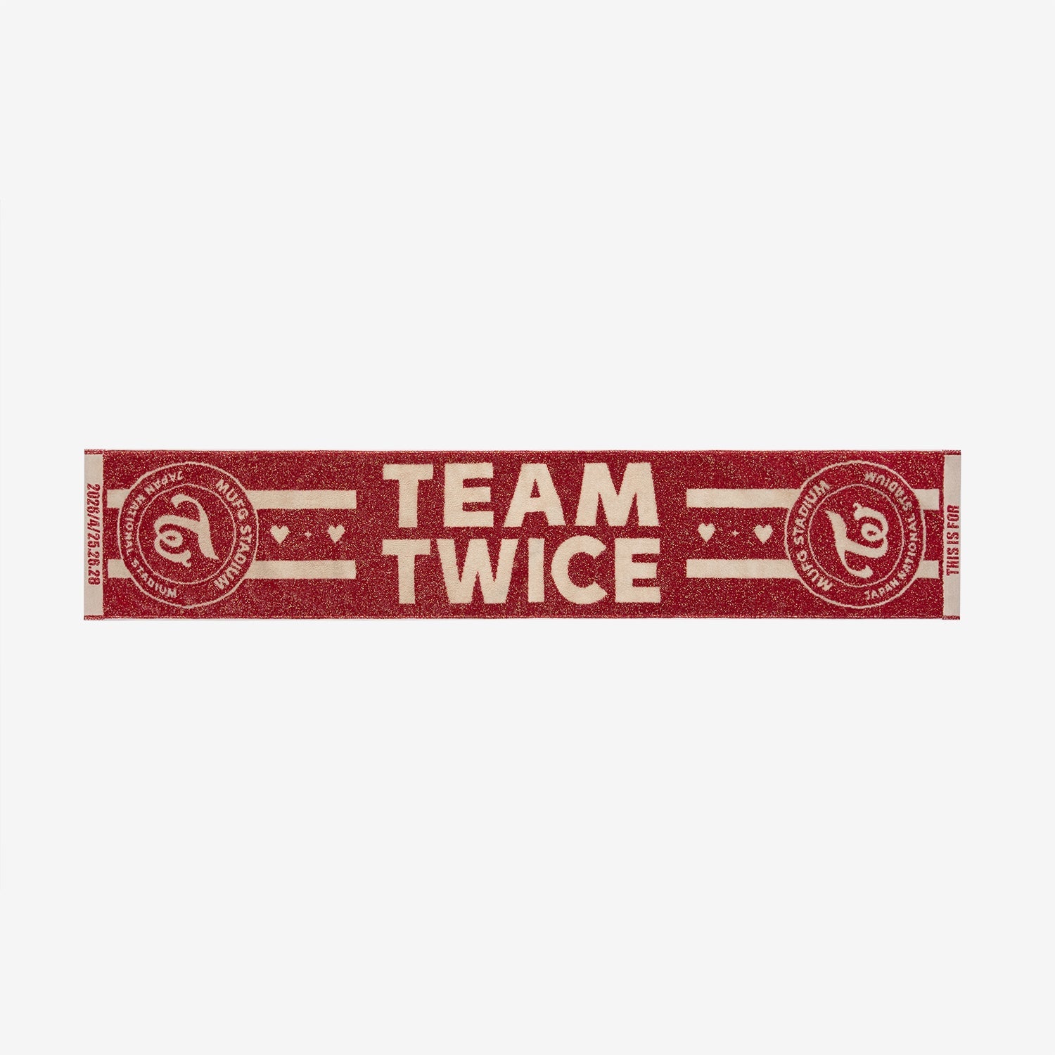 MUFFLER TOWEL / TWICE『THIS IS FOR (MUFG STADIUM)』 – JYP JAPAN