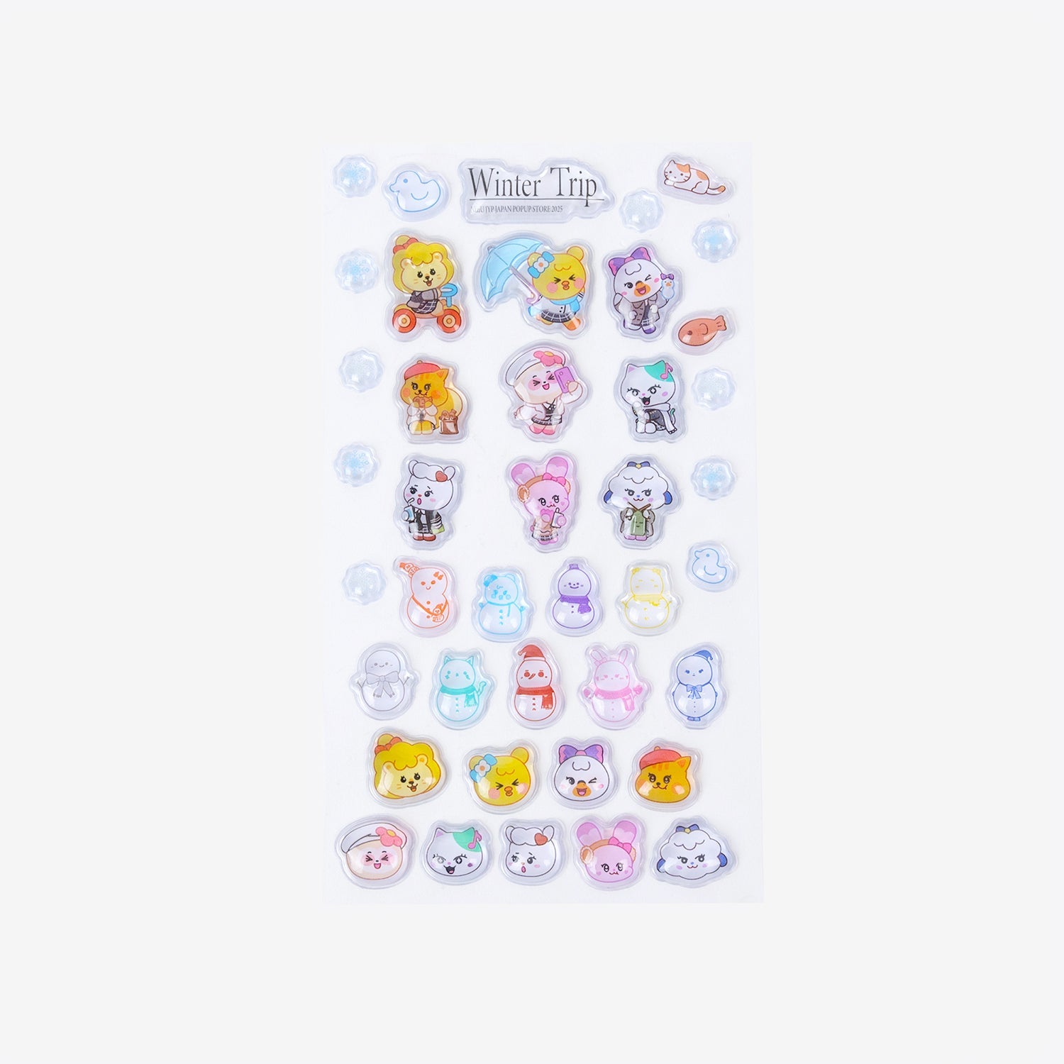 NIZOO STICKER / NiziU『JYP JAPAN POPUP STORE 2025』 – JYP JAPAN