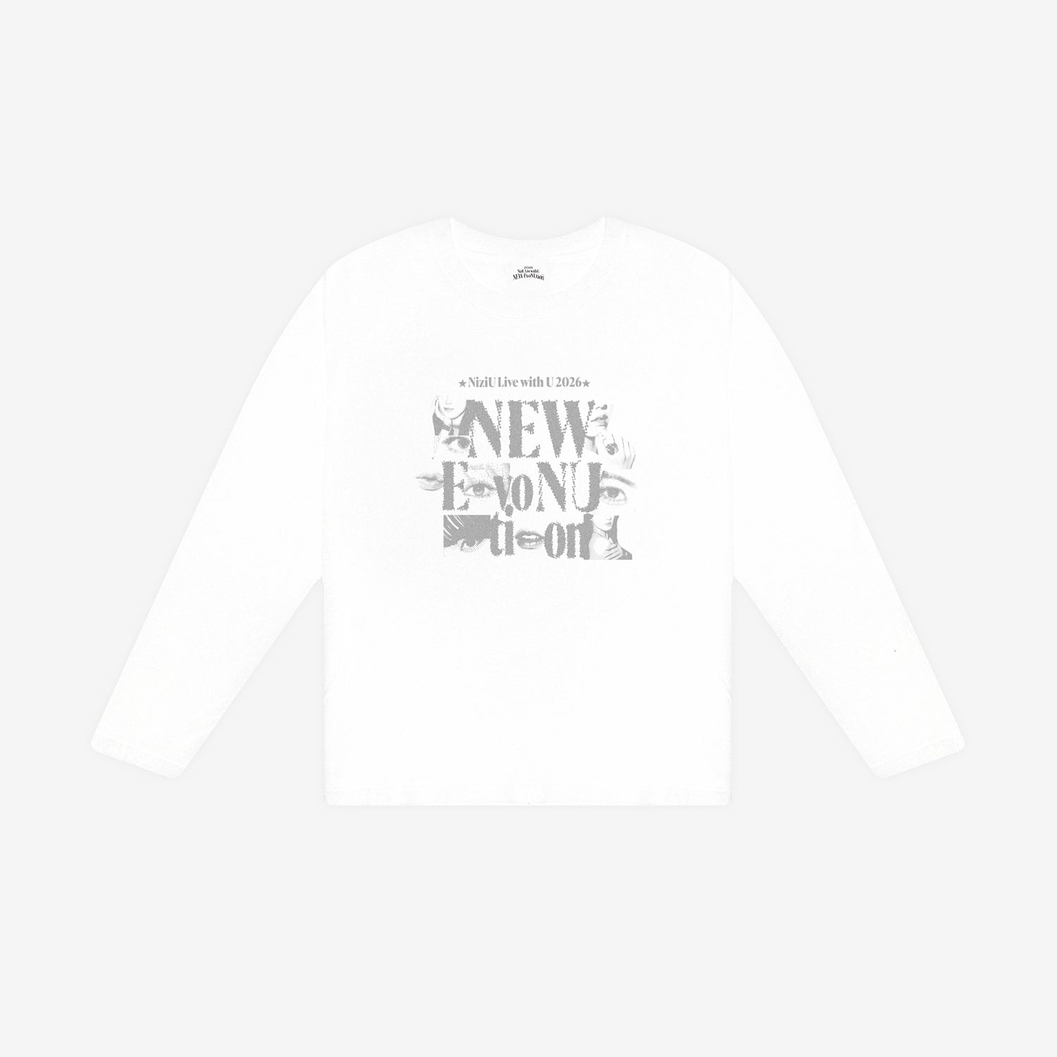 LONG SLEEVE T-SHIRT【L】/ NiziU『Live with U 2026 “NEW EvoNUtion