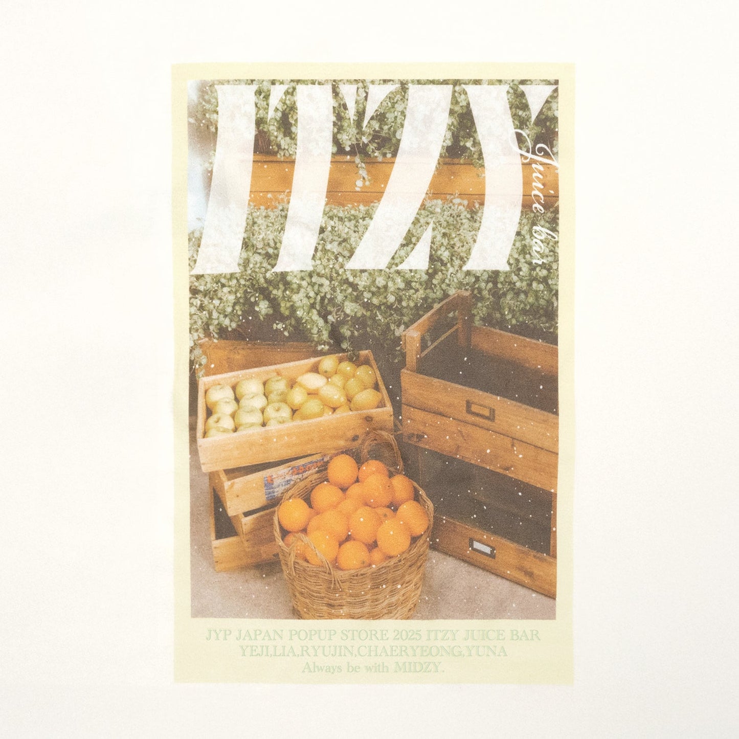 T-SHIRT 【M】 / ITZY『JYP JAPAN POPUP STORE 2025』