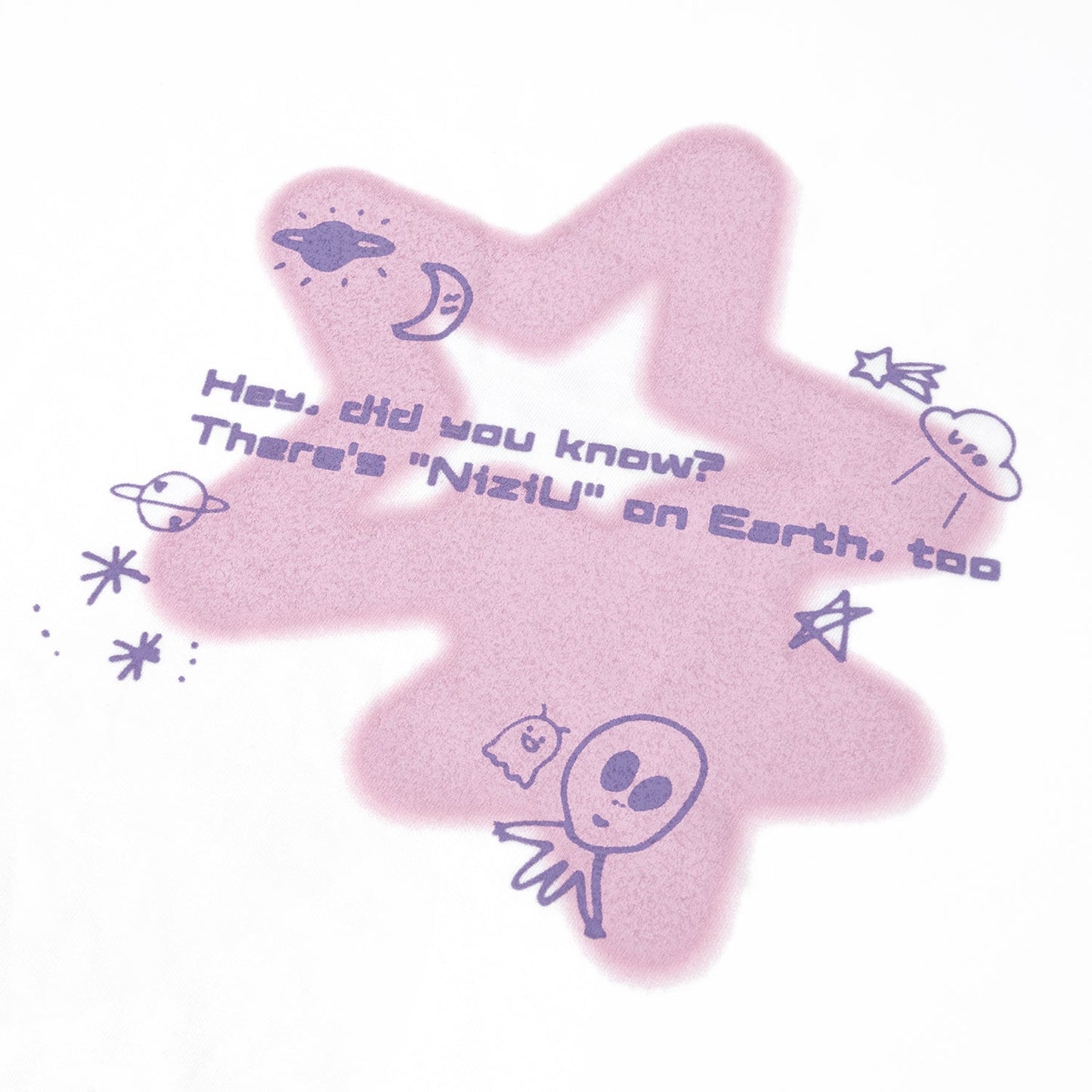 T-SHIRT / WHITE【L】/『NiziU POPUP STORE ー NiziUniverse ー』