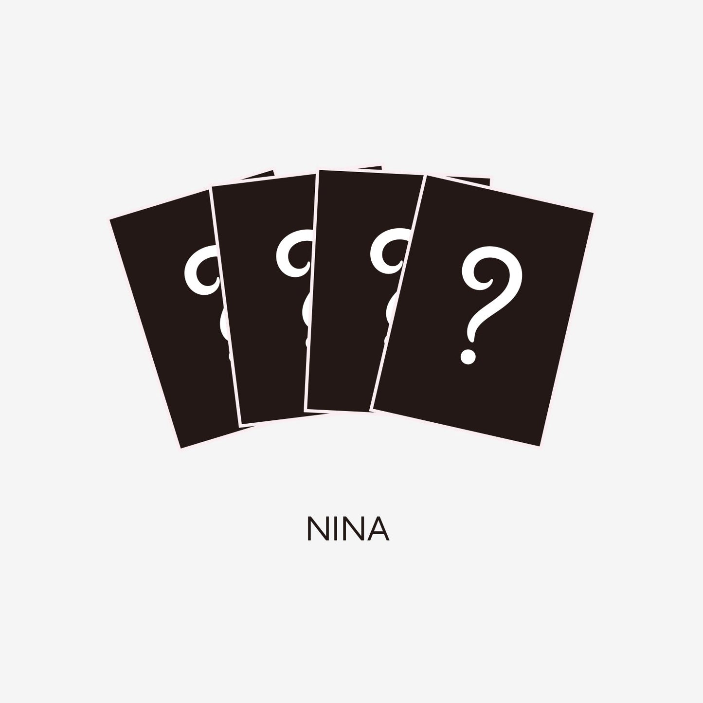 LIVE PHOTO TRADING CARD(4PIECES)- NINA / NiziU『Live with U 2026 “NEW EvoNUtion”』