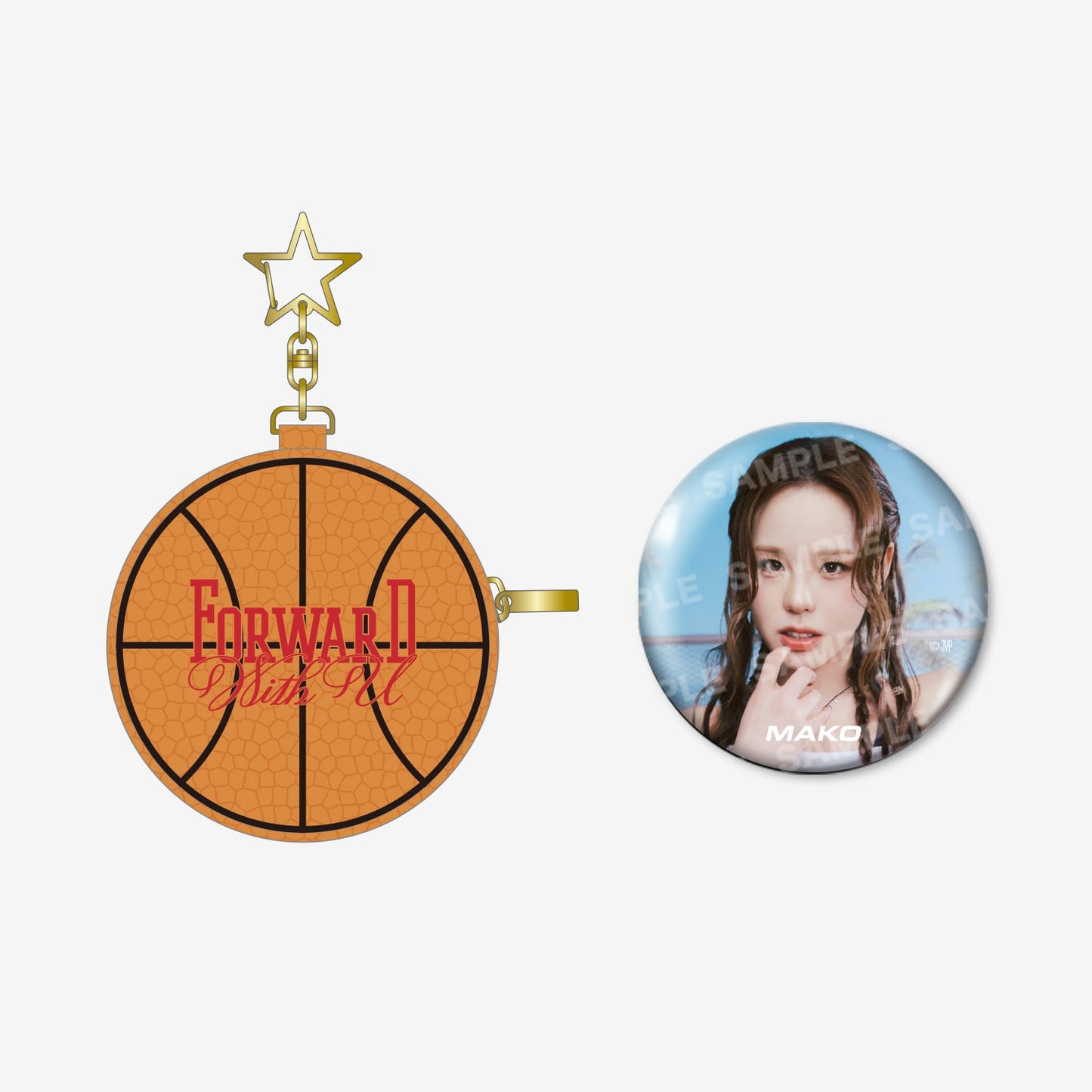 PHOTO BADGE POUCH SET - MAKO /『NiziU SEASON’S GREETINGS 2026 "Forward With U"』