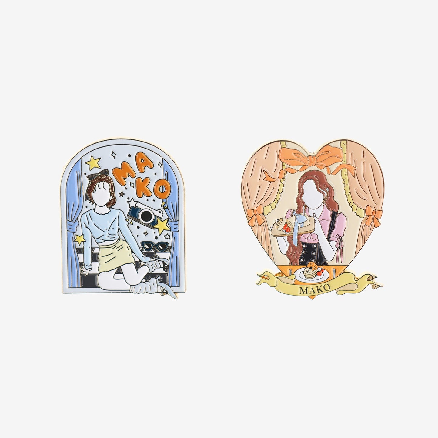 PIN BADGE SET - MAKO / NiziU『NiziU Live with U 2026 “NiziU : THE CINEMA” 』
