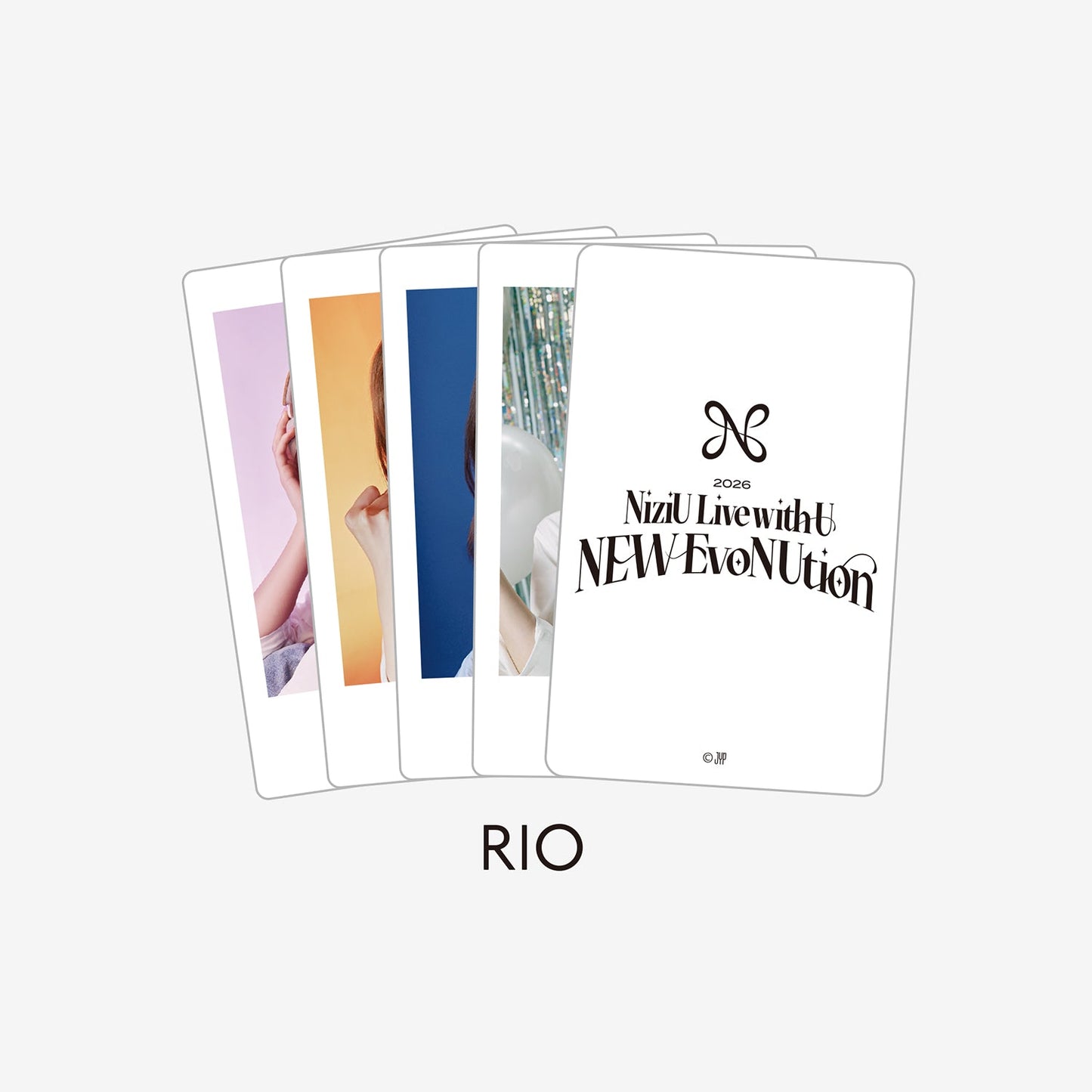 PHOTO CARD SET(4PIECES) - RIO / NiziU『Live with U 2026 “NEW EvoNUtion”』