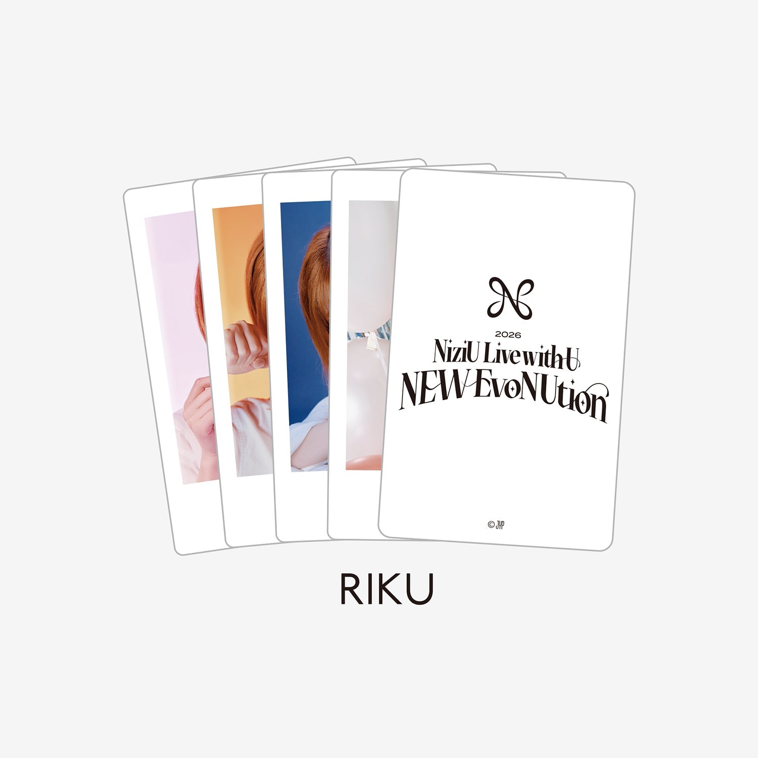 PHOTO CARD SET（4PIECES） - RIKU / NiziU『Live with U 2026 “NEW