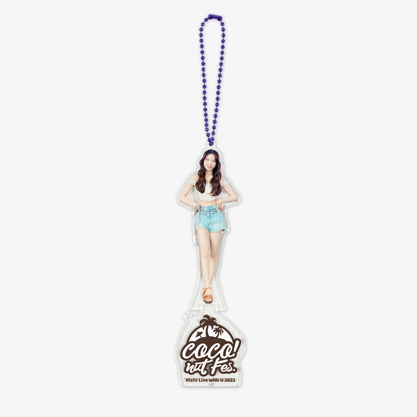 ACRYLIC KEY HOLDER - MAYA / NiziU『COCO! nut Fes.』