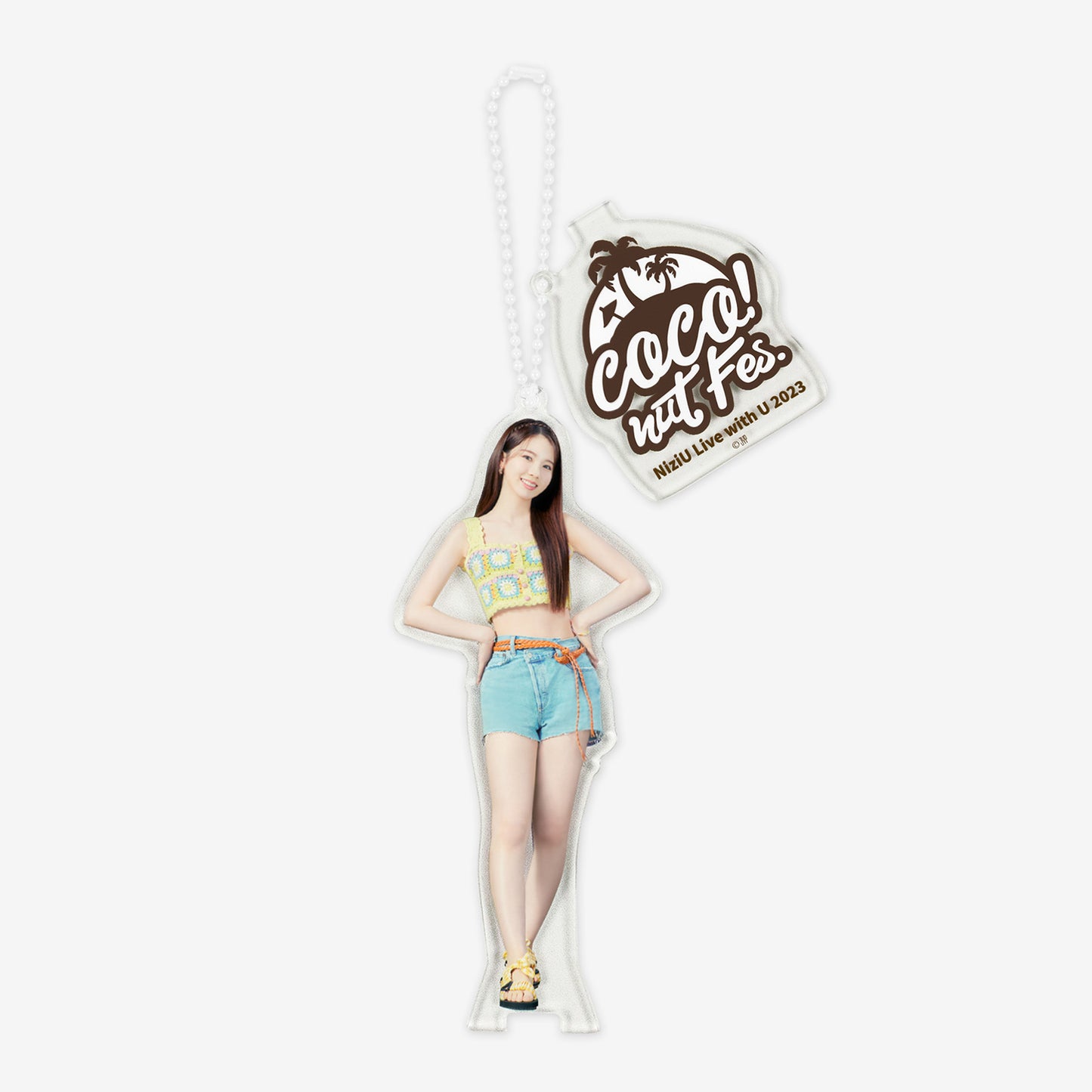 ACRYLIC KEY HOLDER - AYAKA / NiziU『COCO! nut Fes.』