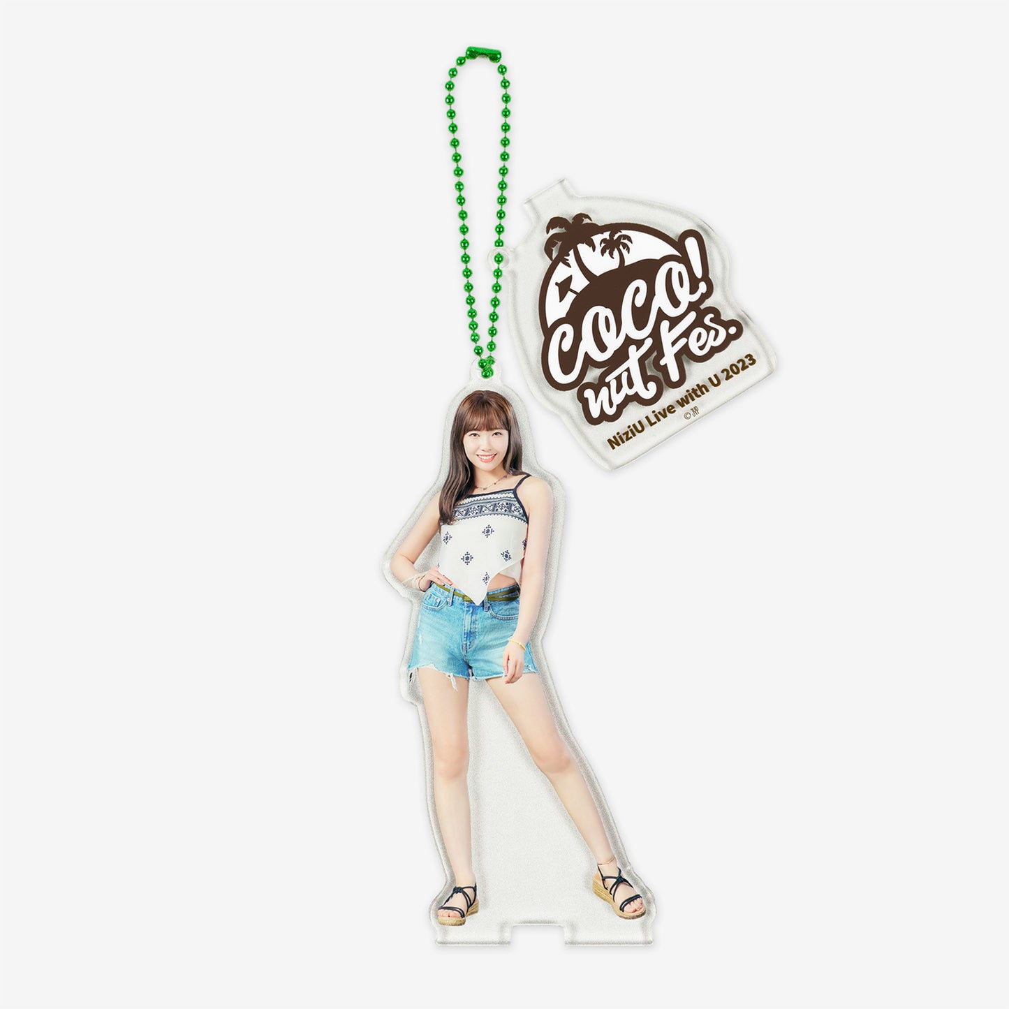 ACRYLIC KEY HOLDER - MAYUKA / NiziU『COCO! nut Fes.』