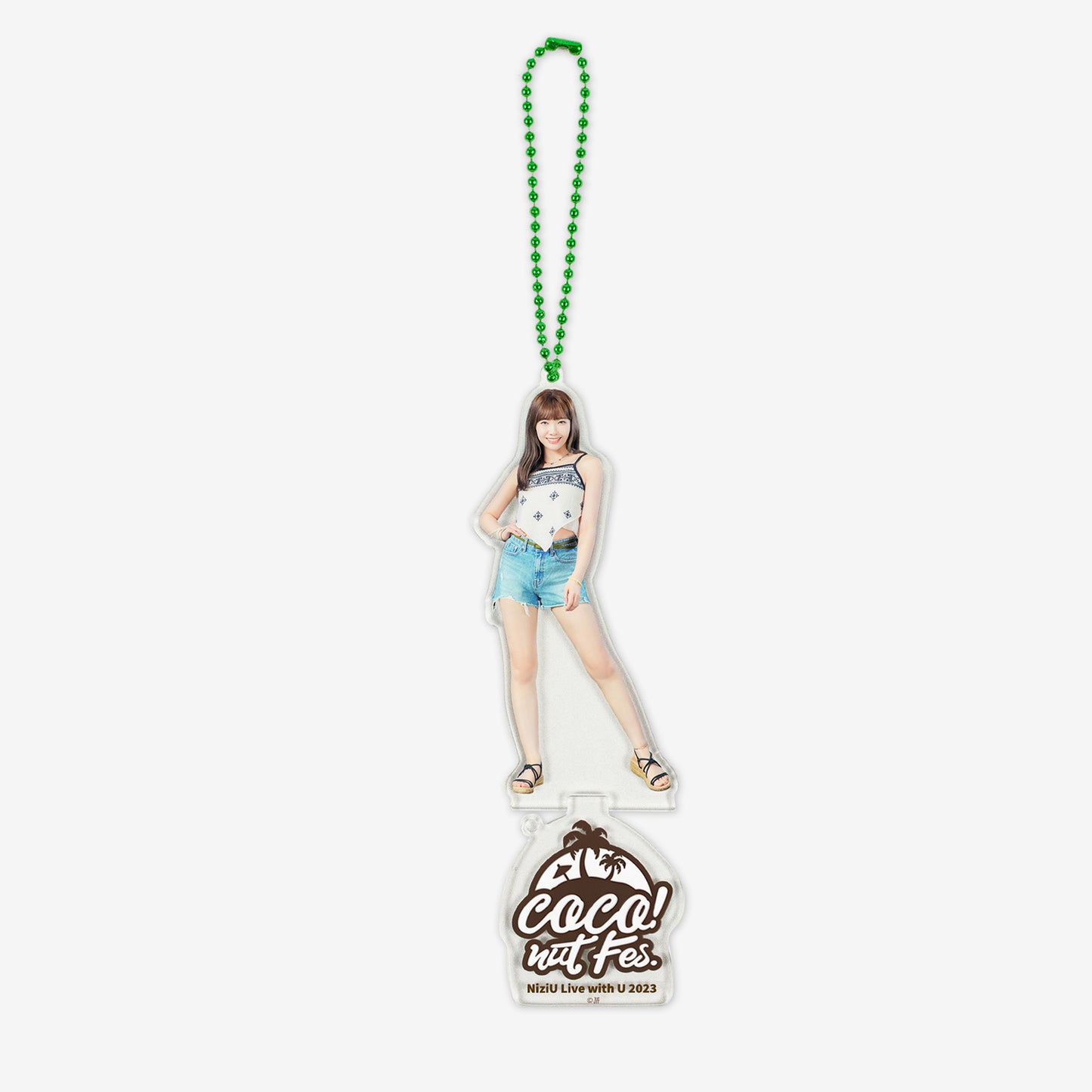 ACRYLIC KEY HOLDER - MAYUKA / NiziU『COCO! nut Fes.』