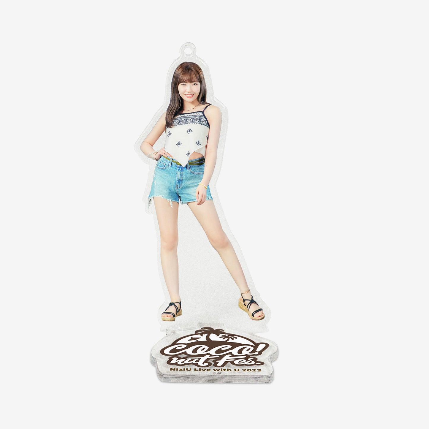 ACRYLIC KEY HOLDER - MAYUKA / NiziU『COCO! nut Fes.』