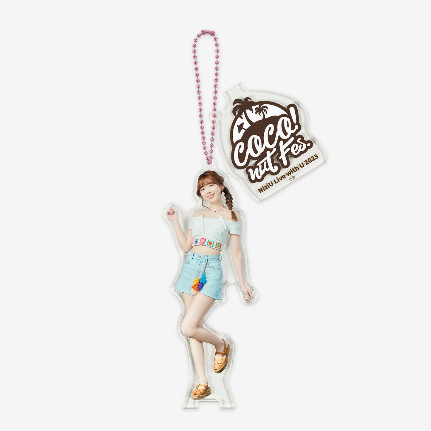 ACRYLIC KEY HOLDER - MIIHI / NiziU『COCO! nut Fes.』