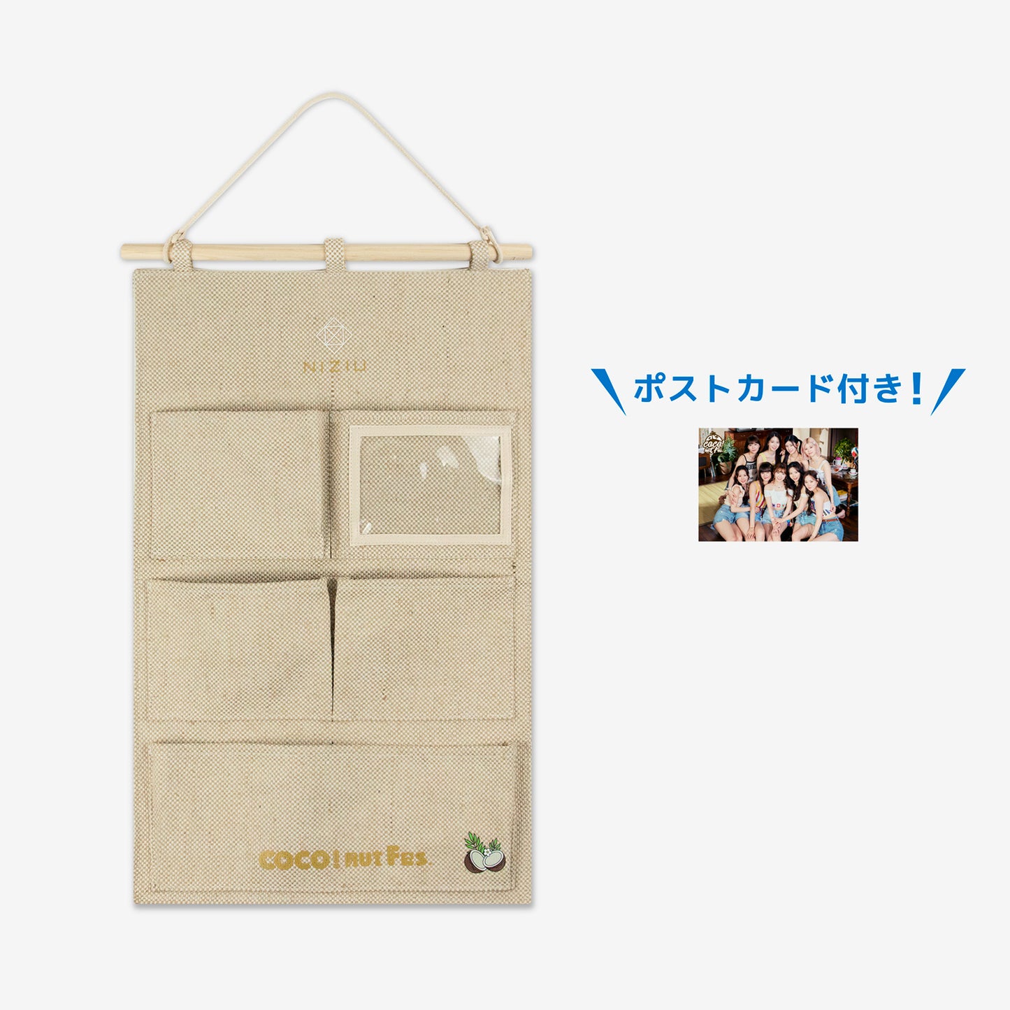 WALL POCKET / NiziU『COCO! nut Fes.』