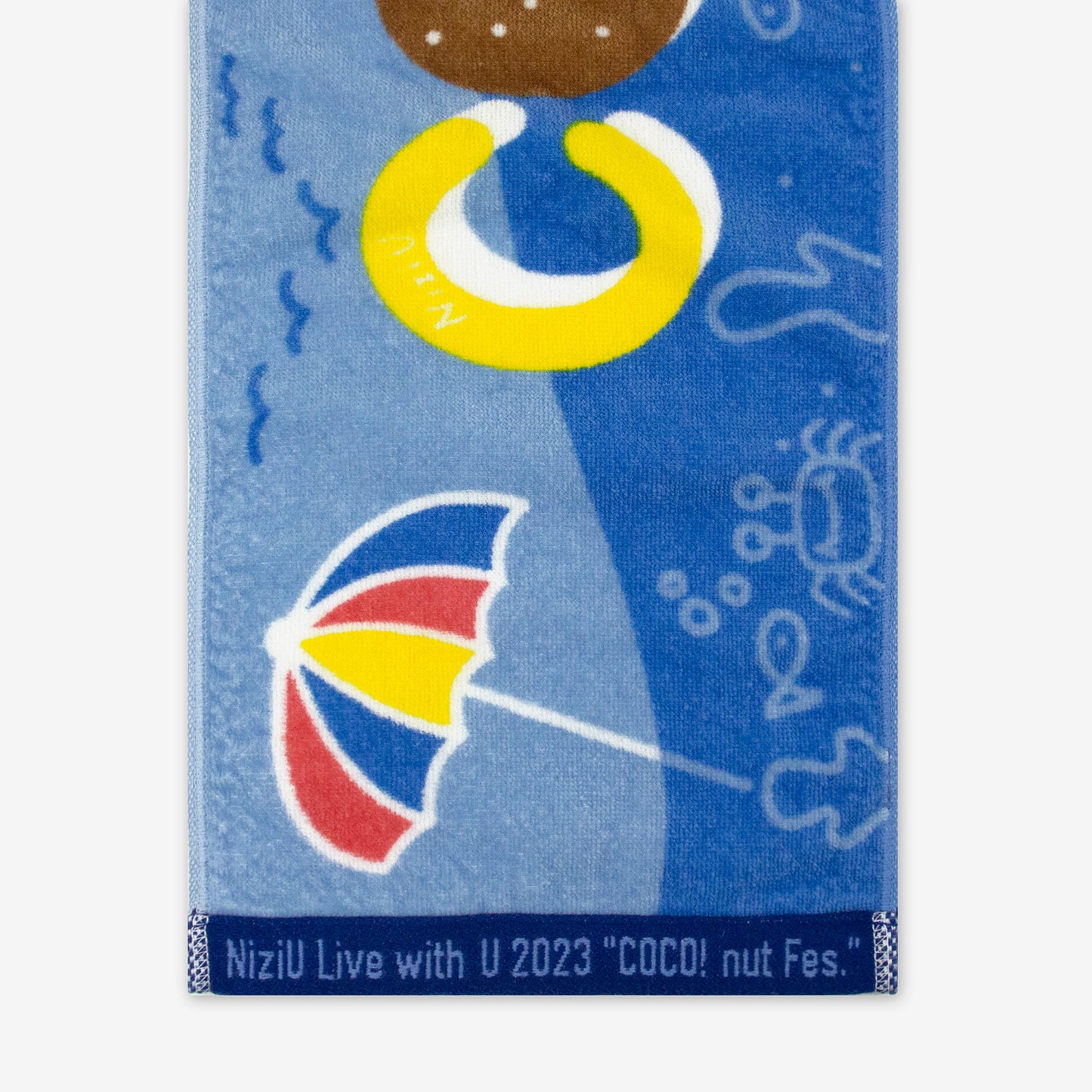 MUFFLER TOWEL Designed by NiziU【OSAKA】 / NiziU『COCO! nut Fes.』