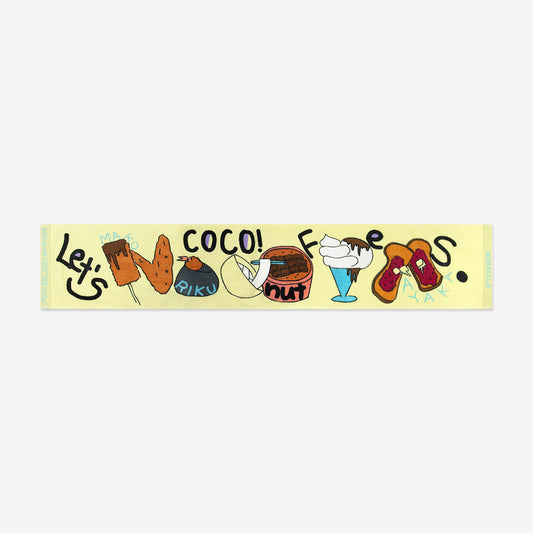 MUFFLER TOWEL Designed by NiziU【AICHI】 / NiziU『COCO! nut Fes.』