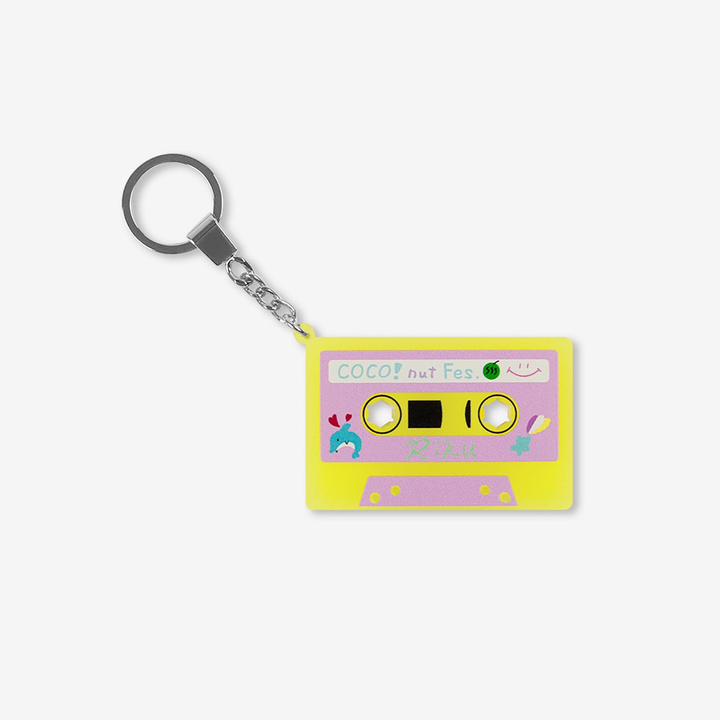 CASSETTE KEY HOLDER - RIKU Designed by NiziU / NiziU『COCO! nut Fes.』