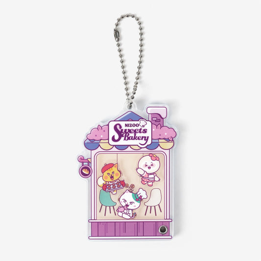 ACRYLIC KEY HOLDER【B】/  NiziU『NIZOO SWEETS BAKERY』