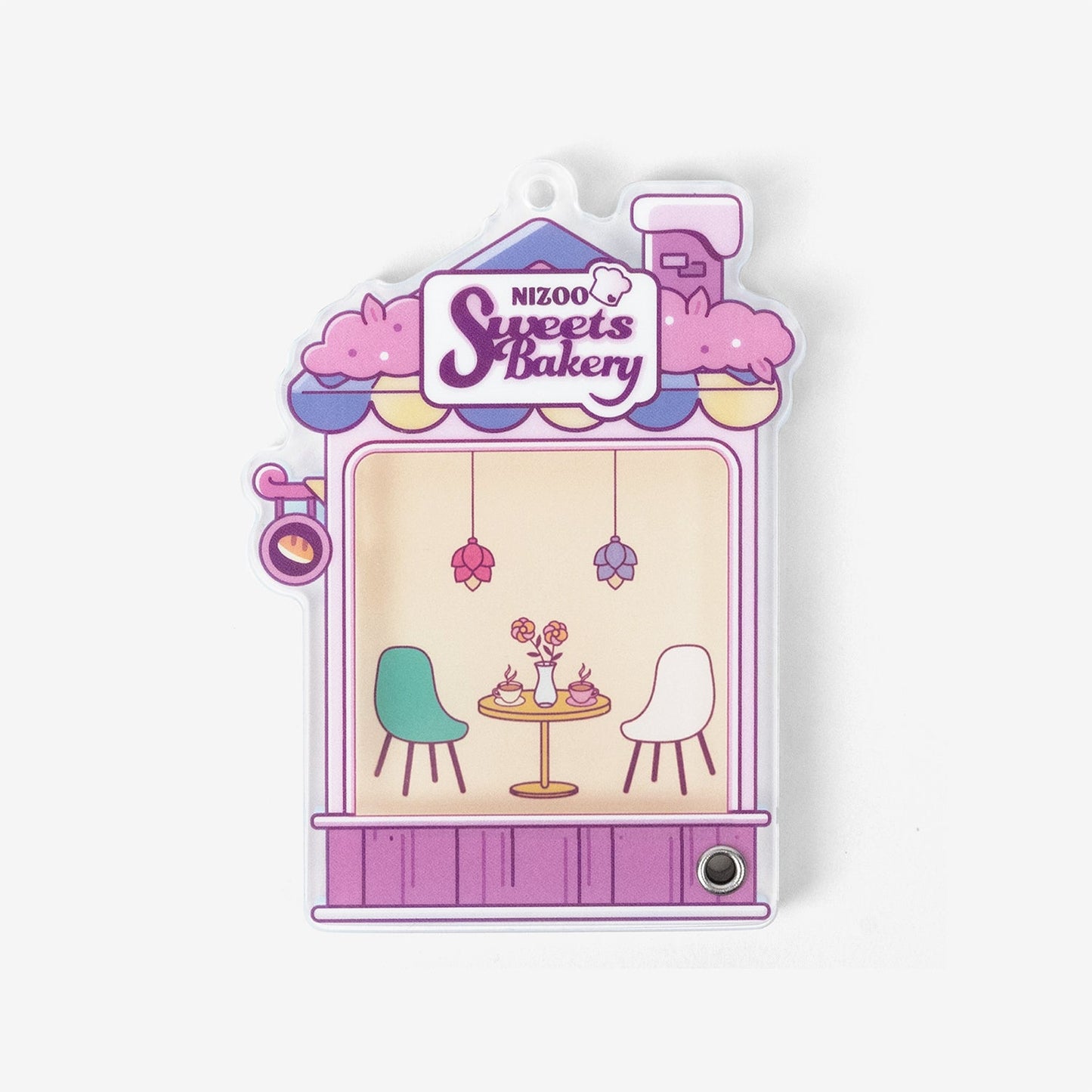 ACRYLIC KEY HOLDER【B】/  NiziU『NIZOO SWEETS BAKERY』