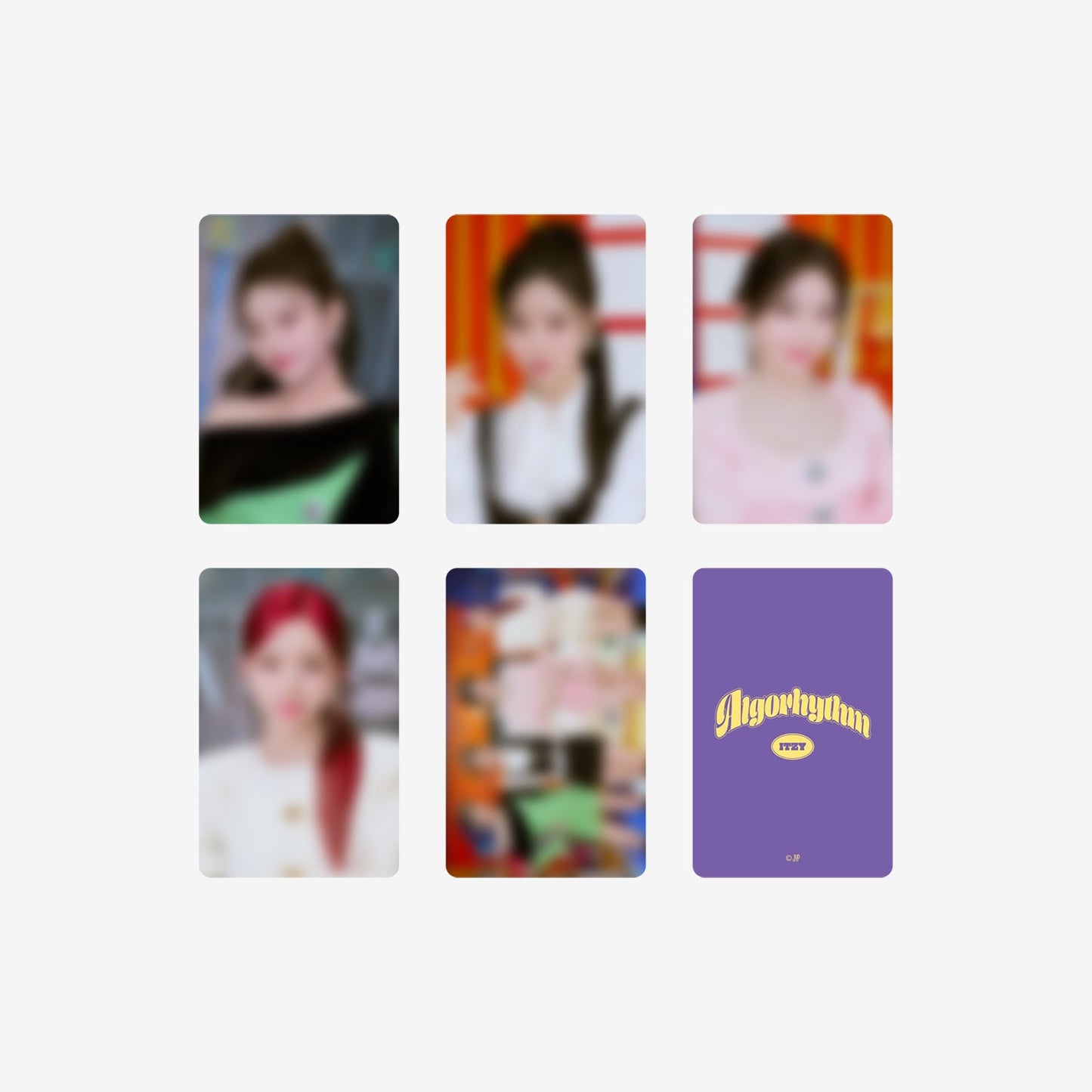 PHOTO CARD SET(5PIECES)/ ITZY『Algorhythm』