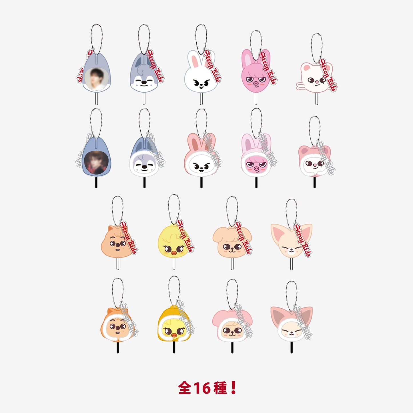 RANDOM MINI IMAGE PICKET KEY HOLDER / Stray Kids『Stray Kids World Tour <dominATE JAPAN>』