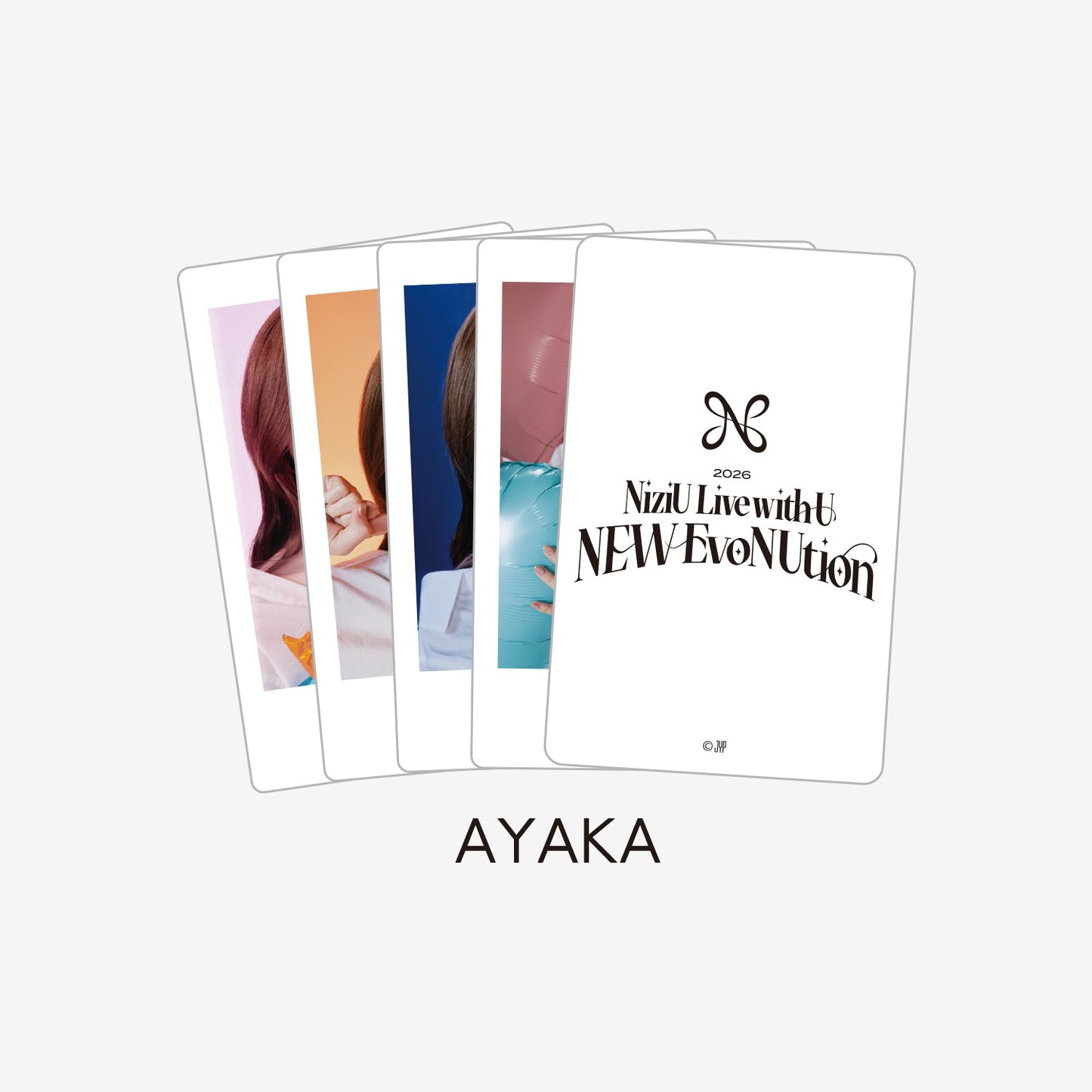 PHOTO CARD SET(4PIECES) - AYAKA / NiziU『Live with U 2026 “NEW EvoNUtion”』