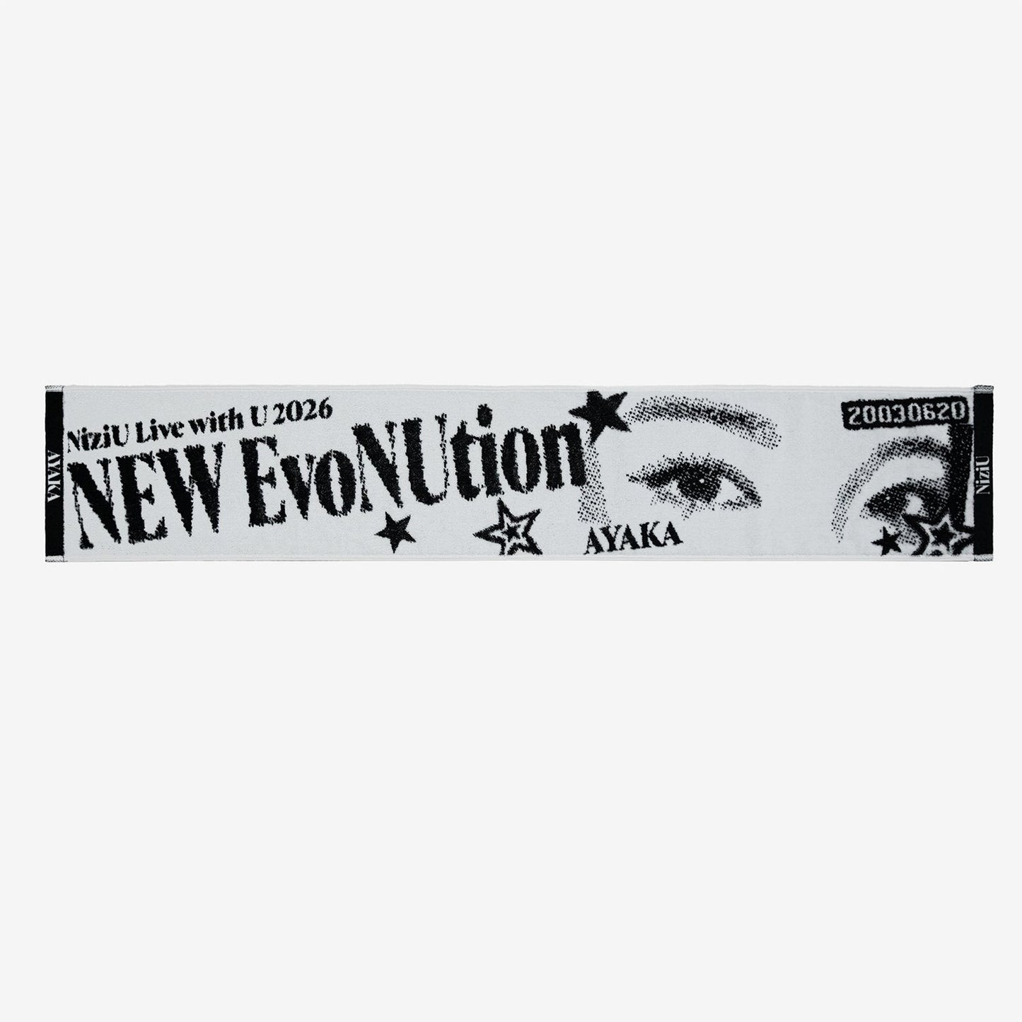 MUFFLER TOWEL - AYAKA / NiziU『Live with U 2026 “NEW EvoNUtion”』