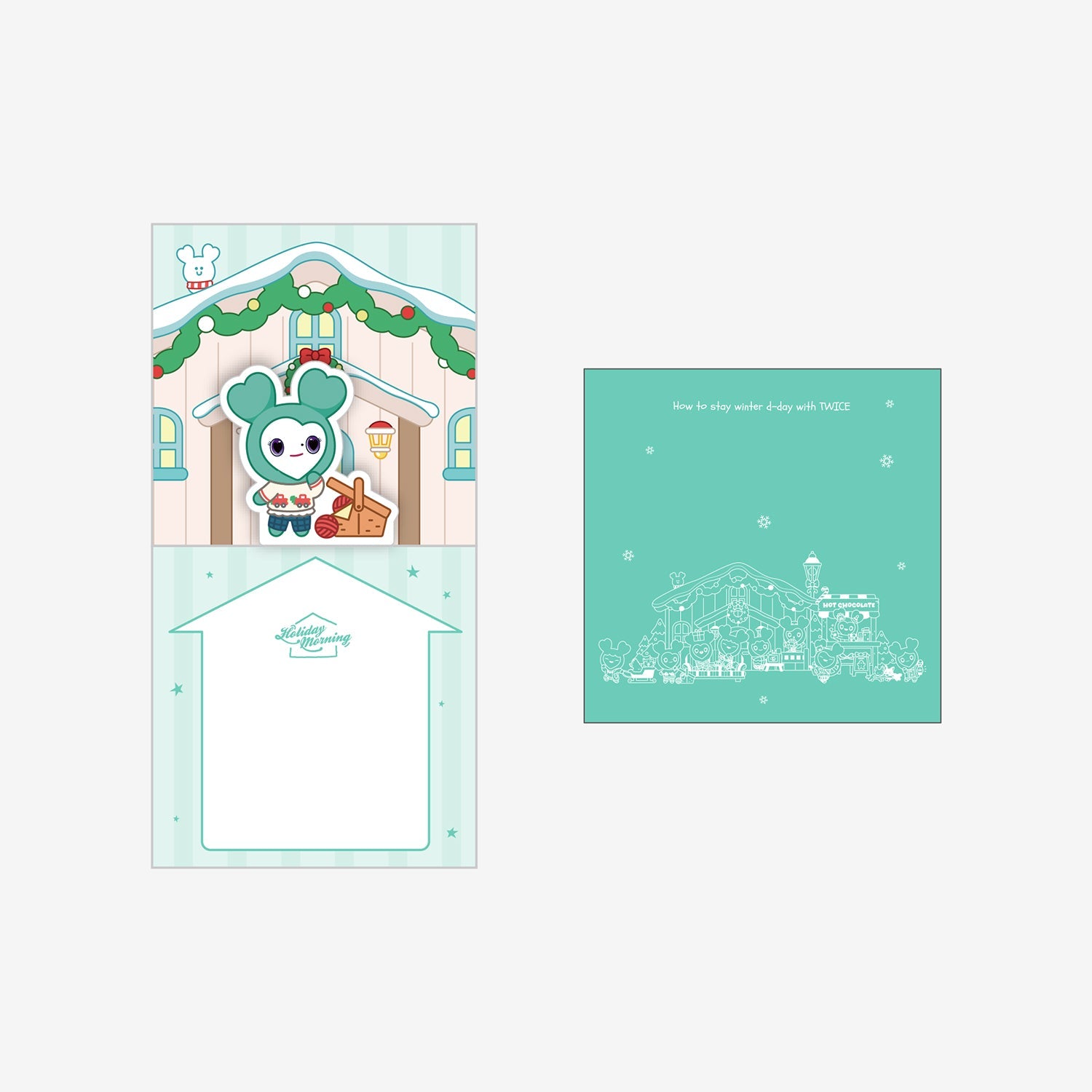 TWICE LOVELYS POP-UP MESSAGE CARD - MIVELY / TWICE『JYP JAPAN