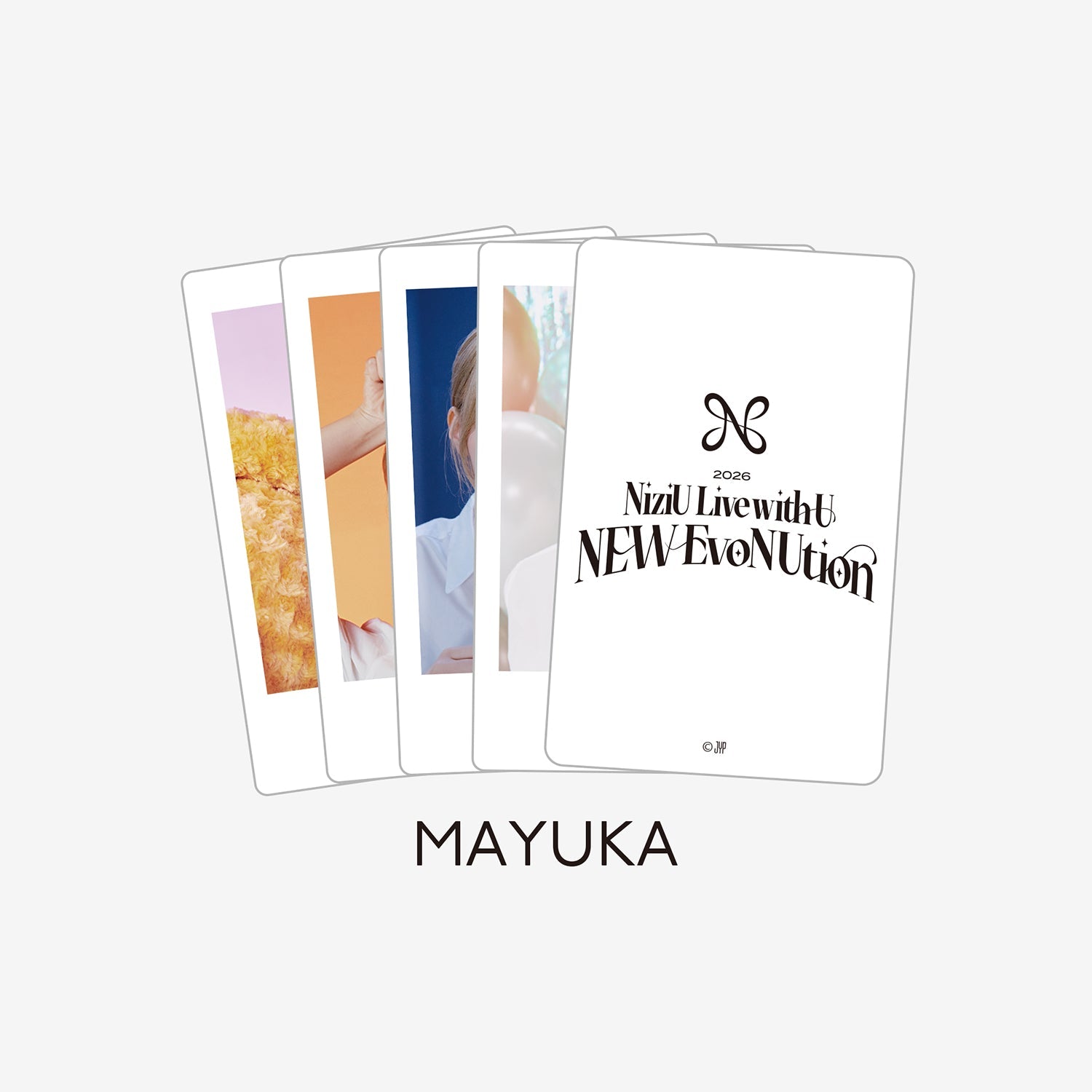 NiziU MAYUKA ルキャ　セット PHOTO CARD SET（4PIECES） - MAYUKA / NiziU『Live with U 2026 “NEW