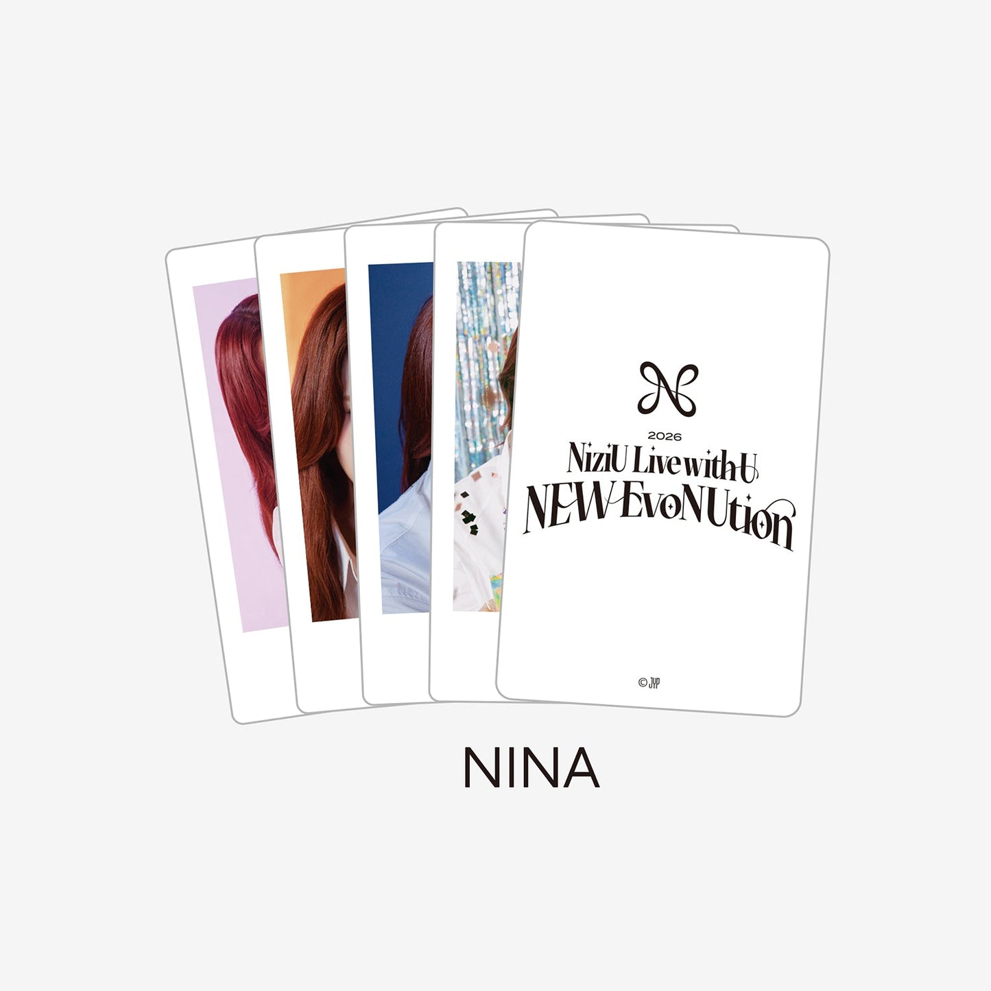 PHOTO CARD SET(4PIECES) - NINA / NiziU『Live with U 2026 “NEW EvoNUtion”』