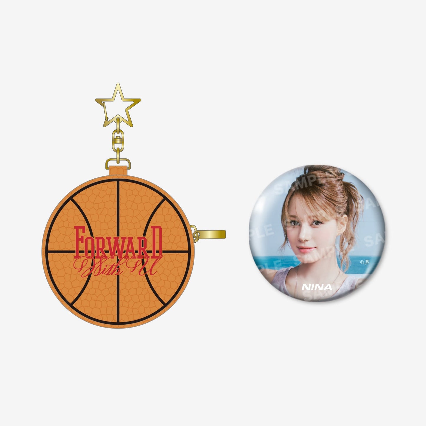 PHOTO BADGE POUCH SET - NINA /『NiziU SEASON’S GREETINGS 2026 "Forward With U"』