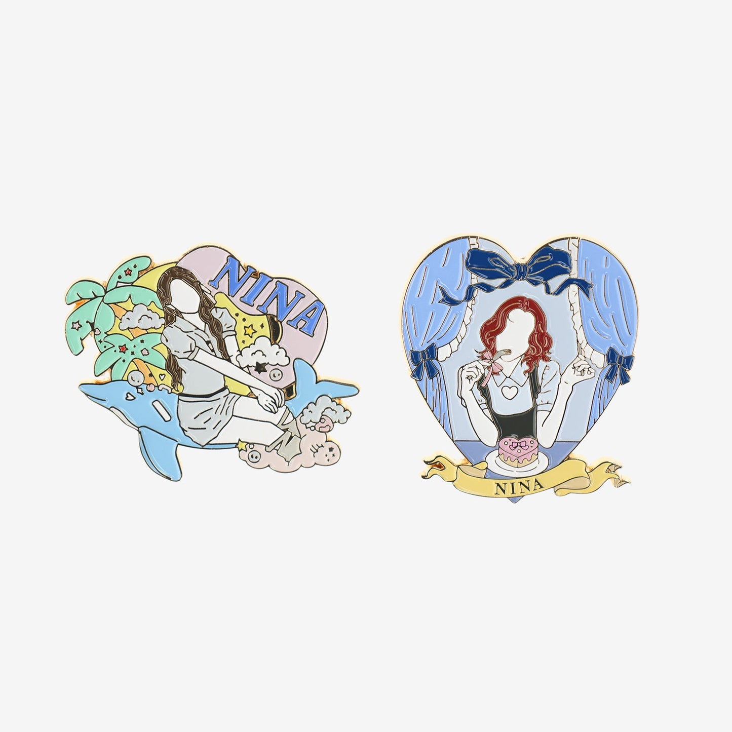PIN BADGE SET - NINA / NiziU『NiziU Live with U 2026 “NiziU : THE CINEMA” 』