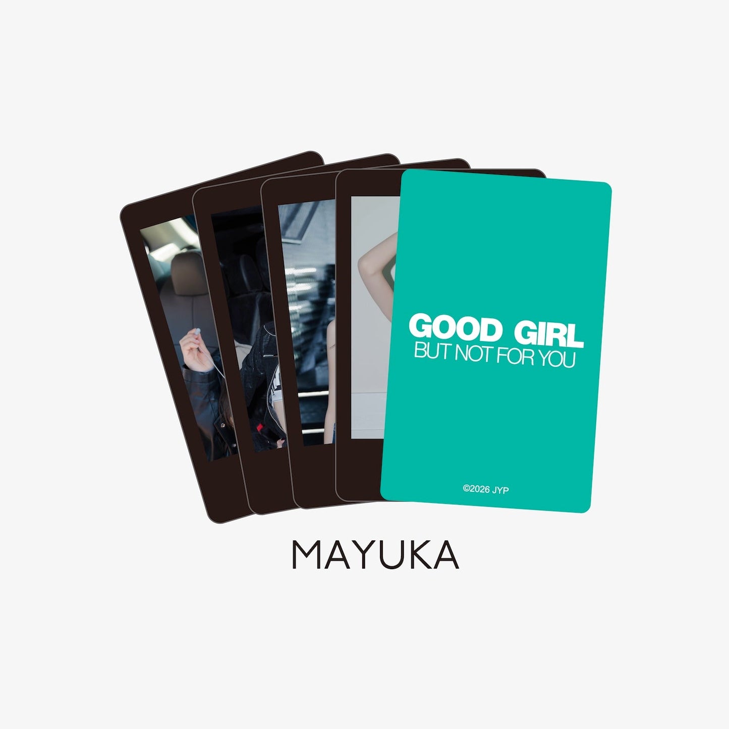 PHOTO CARD SET(4PIECES)- MAYUKA / NiziU『GOOD GIRL BUT NOT FOR YOU』
