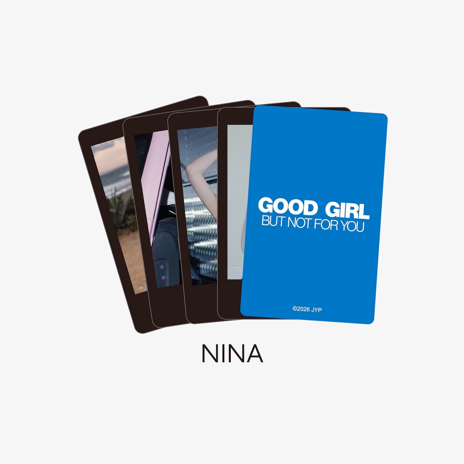 PHOTO CARD SET（4PIECES）- NINA / NiziU『GOOD GIRL BUT NOT FOR YOU