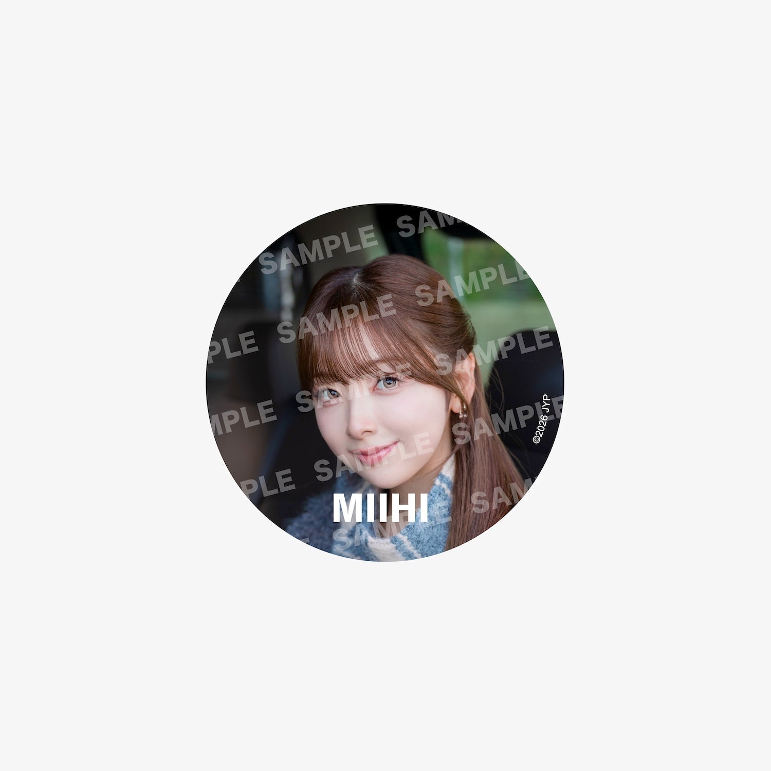 PHOTO BADGE / B - MIIHI / NiziU『GOOD GIRL BUT NOT FOR YOU』 – JYP