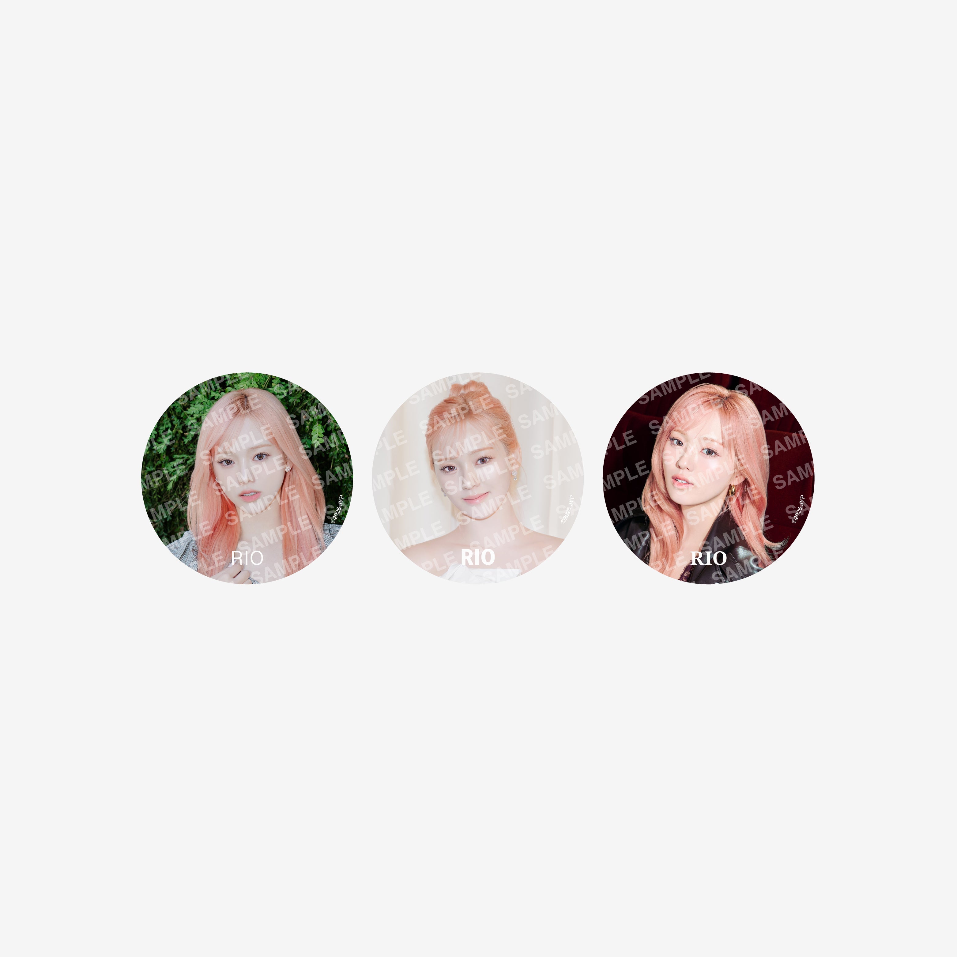 BADGE SET（3PIECES）- RIO / NiziU『Live with U 2026 “NiziU : THE