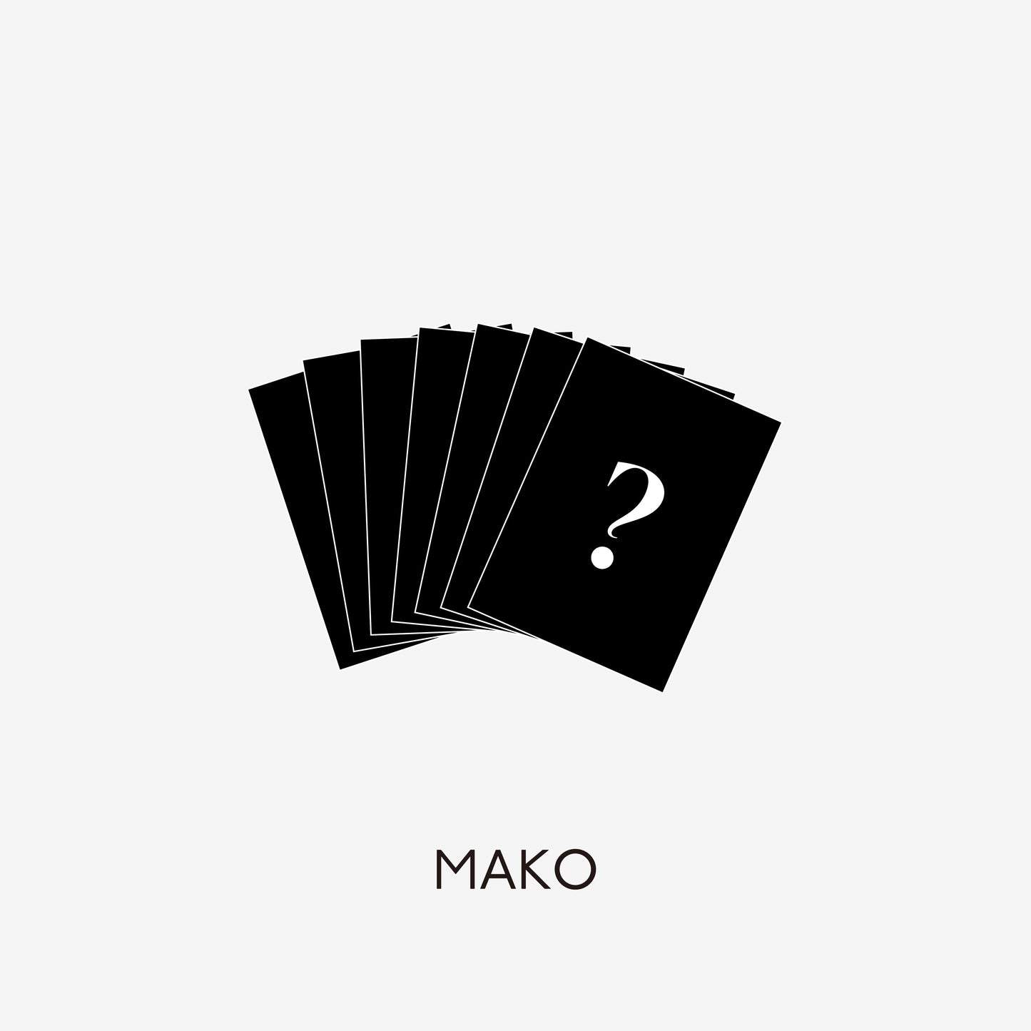 LIVE PHOTO TRADING CARD(7PIECES)- MAKO / NiziU『Live with U 2026 “NiziU : THE CINEMA” 』