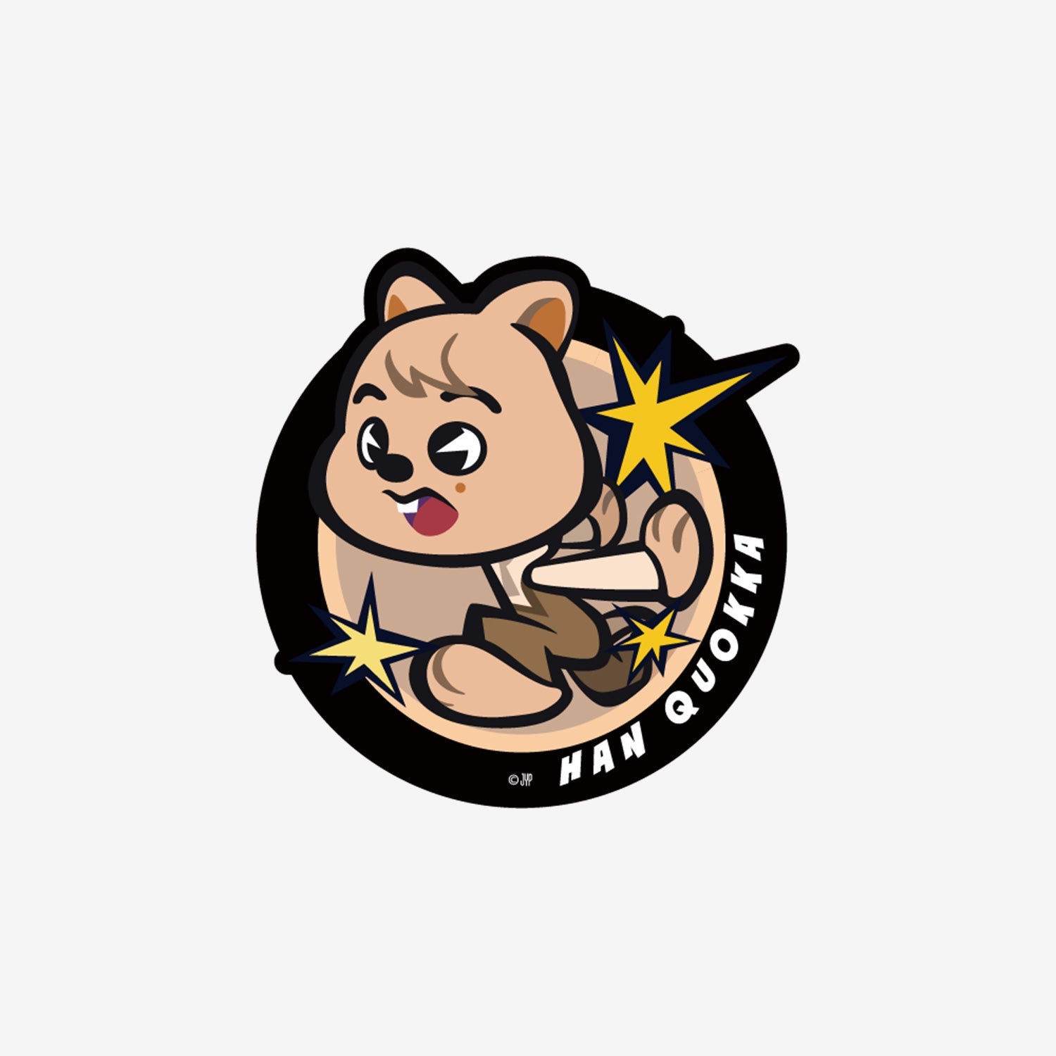 新品同様YUPPY QUOKKAのCODURA1000Dセルフスタンド(迷彩黒) STICKER - HAN QUOKKA / Stray Kids『EXHIBITION “We STAY, together