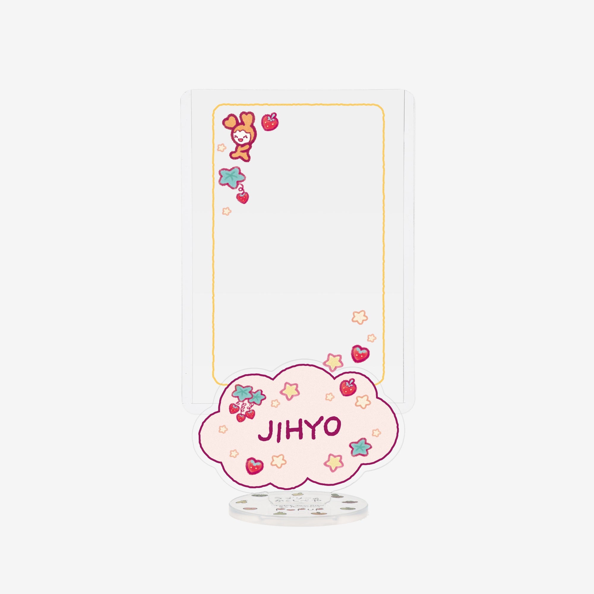 TWICE LOVELYS ACRYLIC CLIP STAND - JIVELY / TWICE『JAPAN DEBUT 9th