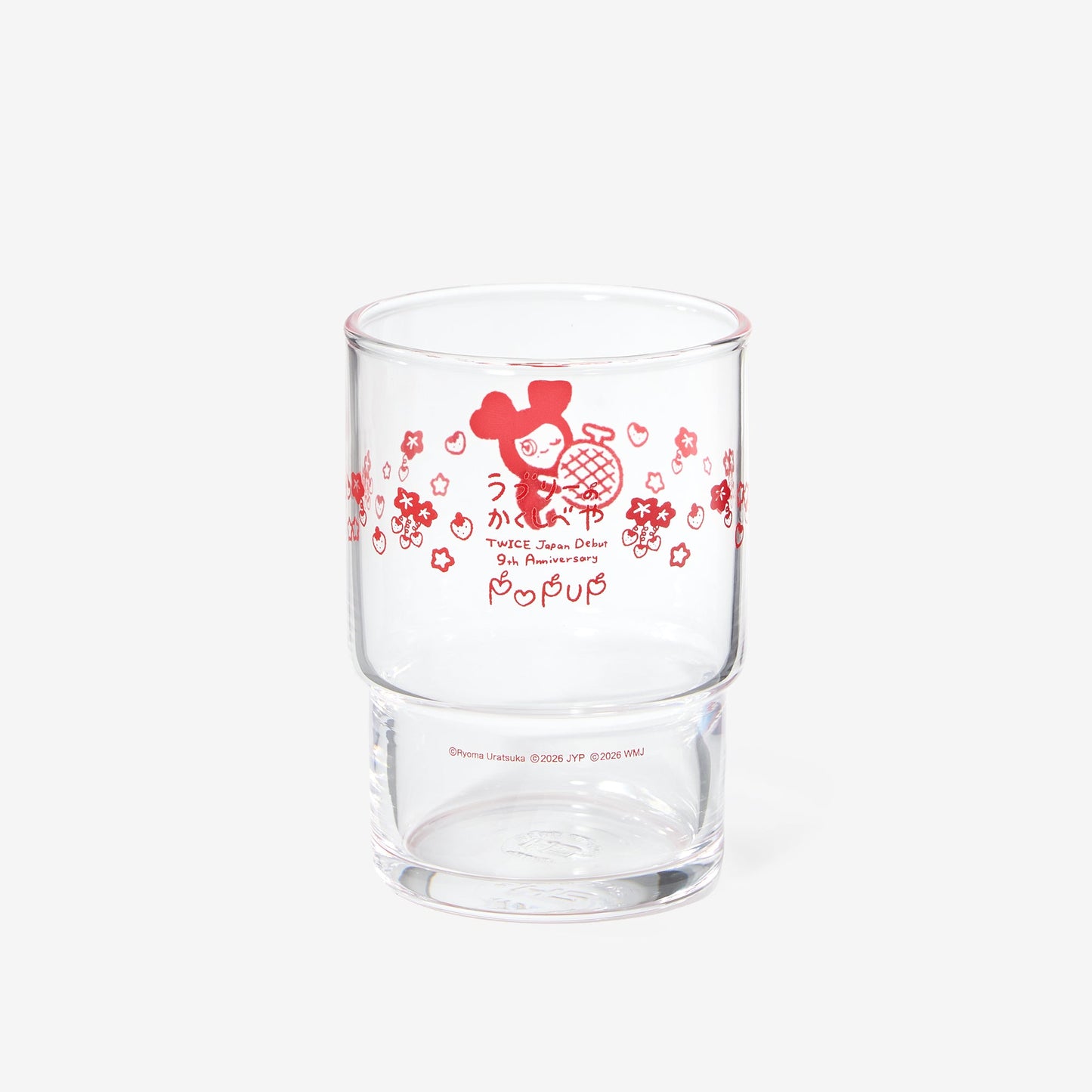 TWICE LOVELYS STACKING GLASS - CHAENGVELY / TWICE『JAPAN DEBUT 9th Anniversary』