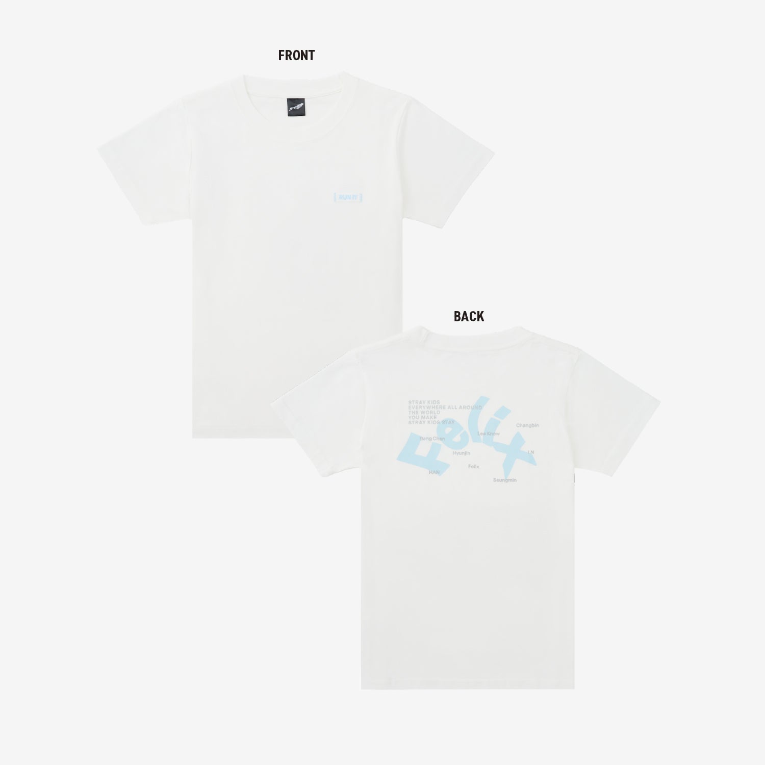 T-SHIRT【M】- Felix / Stray Kids『World Tour 』 – JYP JAPAN ONLINE