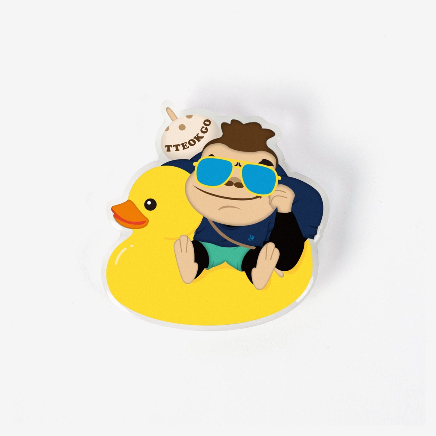 ACRYLIC SMARTPHONE GRIP - TTEOK GO / 『JYP JAPAN POPUP STORE 2025』