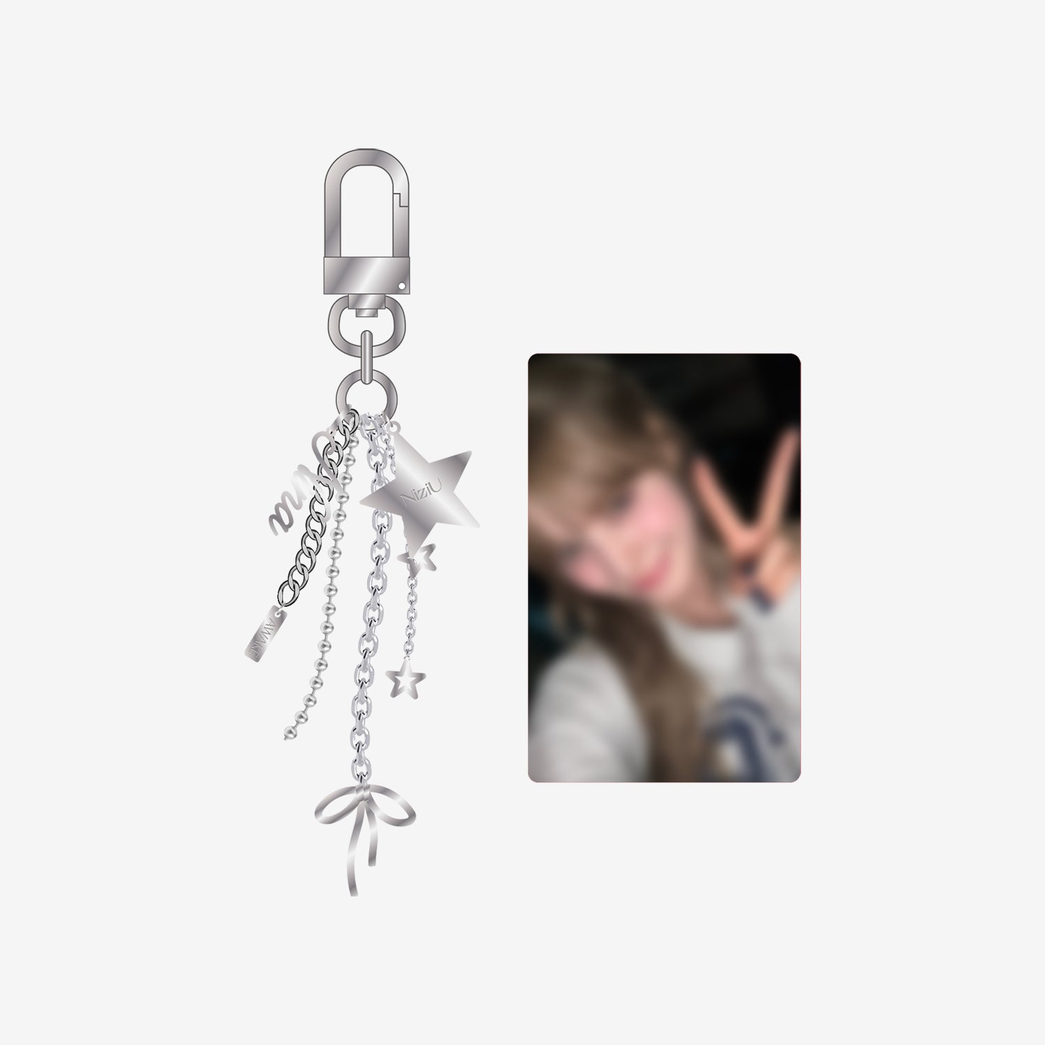 【新品未使用】NiziU キーリング NiziU PLUSH KEYRING - Press Play - JYP SHOP
