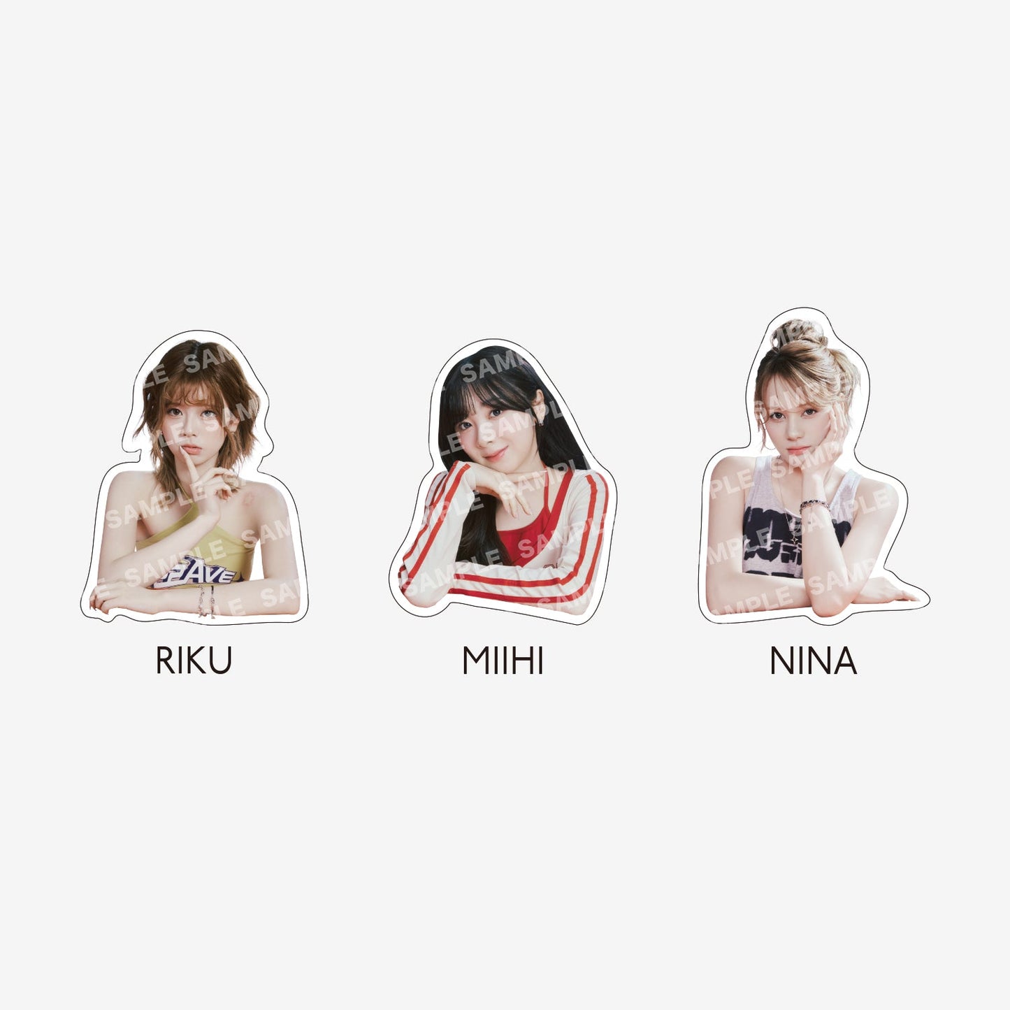 ACRYLIC CLIP SET【C】/『NiziU SEASON’S GREETINGS 2026 "Forward With U"』