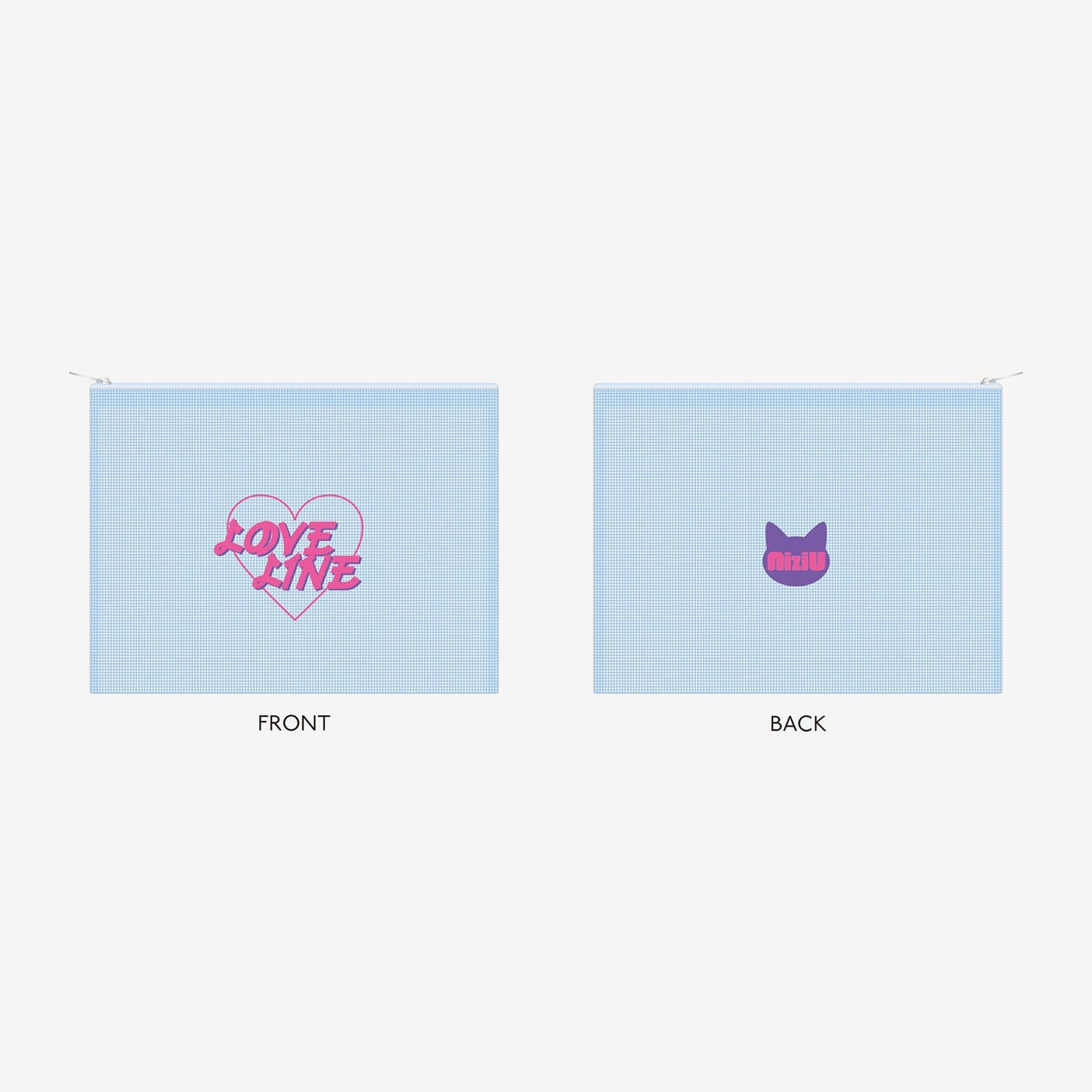 MESH POUCH / NiziU『LOVE LINE -Japanese ver.-/Shining day』