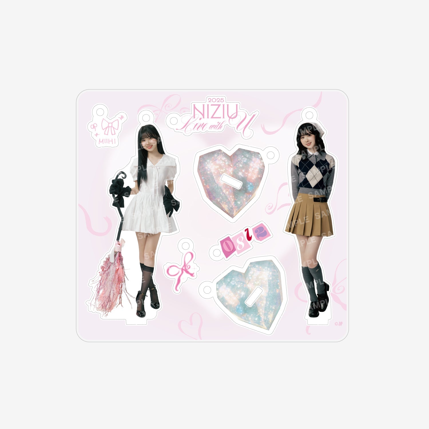 NiziU ミイヒ お渡し会 アクリルキーホルダー セット ACRYLIC STAND KEY HOLDER - MIIHI / NiziU『Live with U 2025