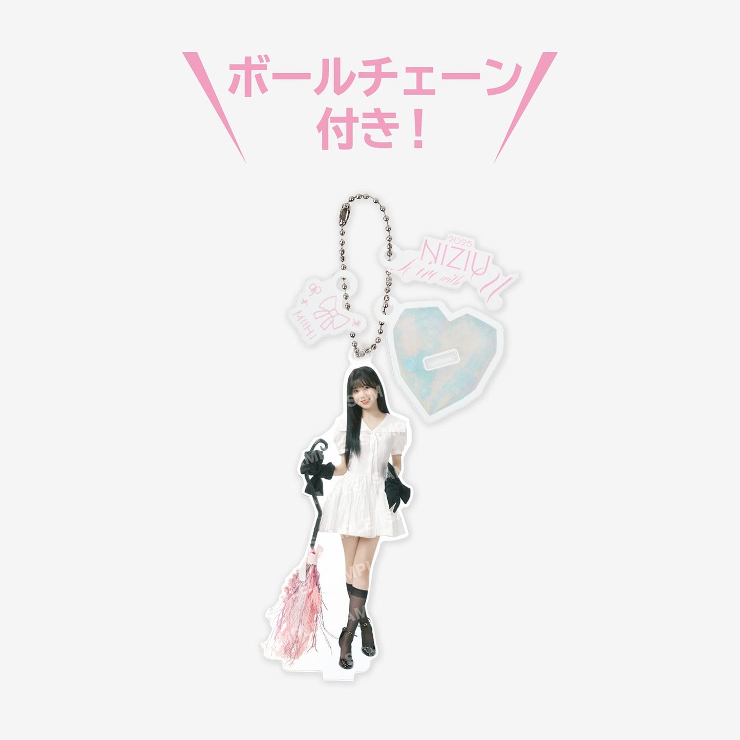 ACRYLIC STAND KEY HOLDER - MIIHI / NiziU『Live with U 2025 “NEW EMOTION : Face To Face”』