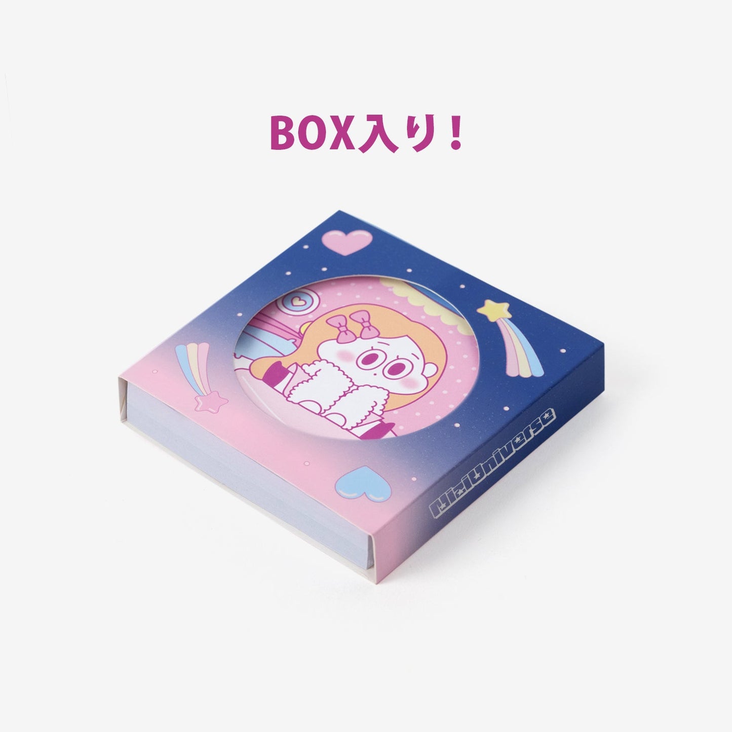 MEMO PAD IN BOX (9 TYPES SET) /『NiziU POPUP STORE ー NiziUniverse ー』