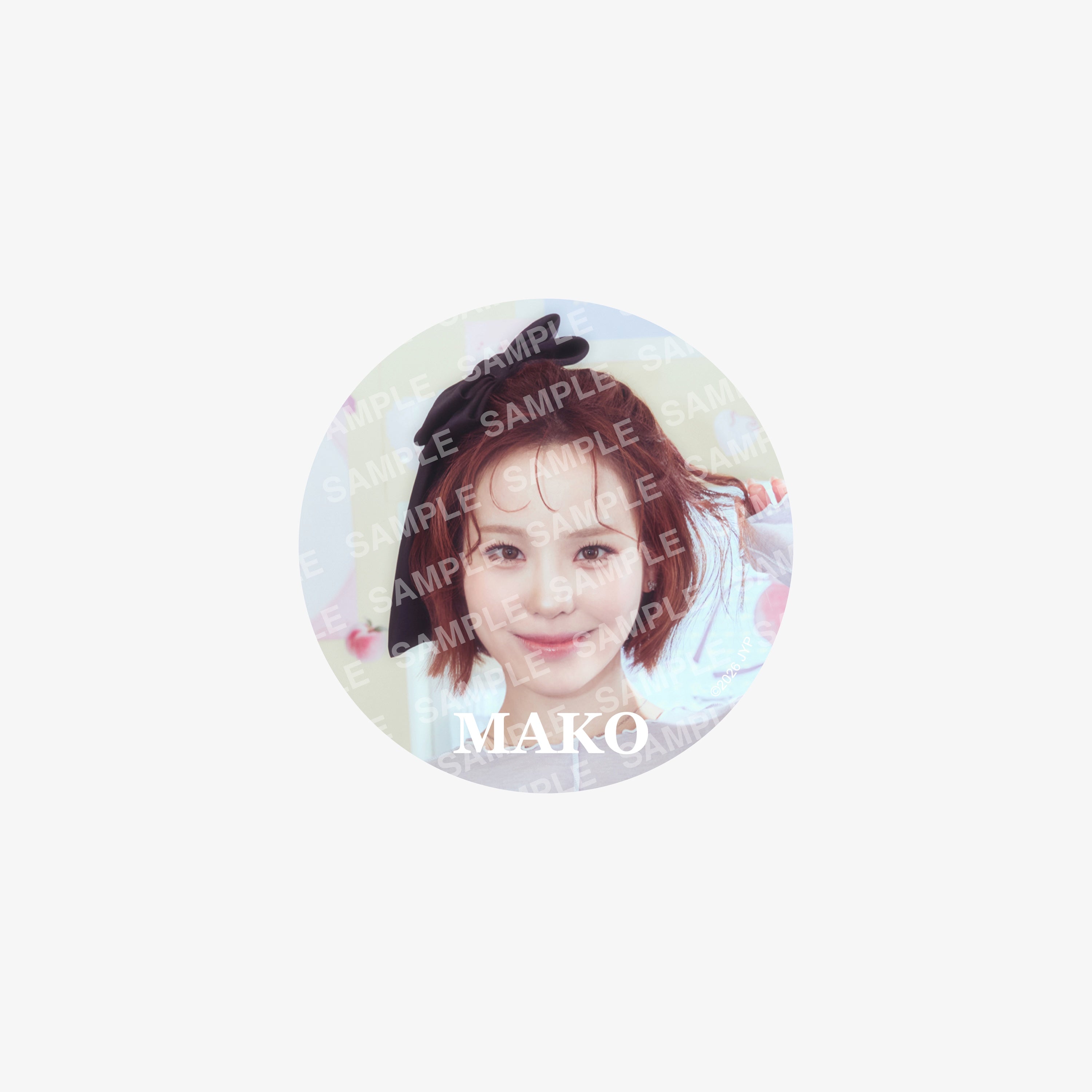 PHOTO BADGE - MAKO / NiziU『Live with U 2026 “NiziU : THE CINEMA